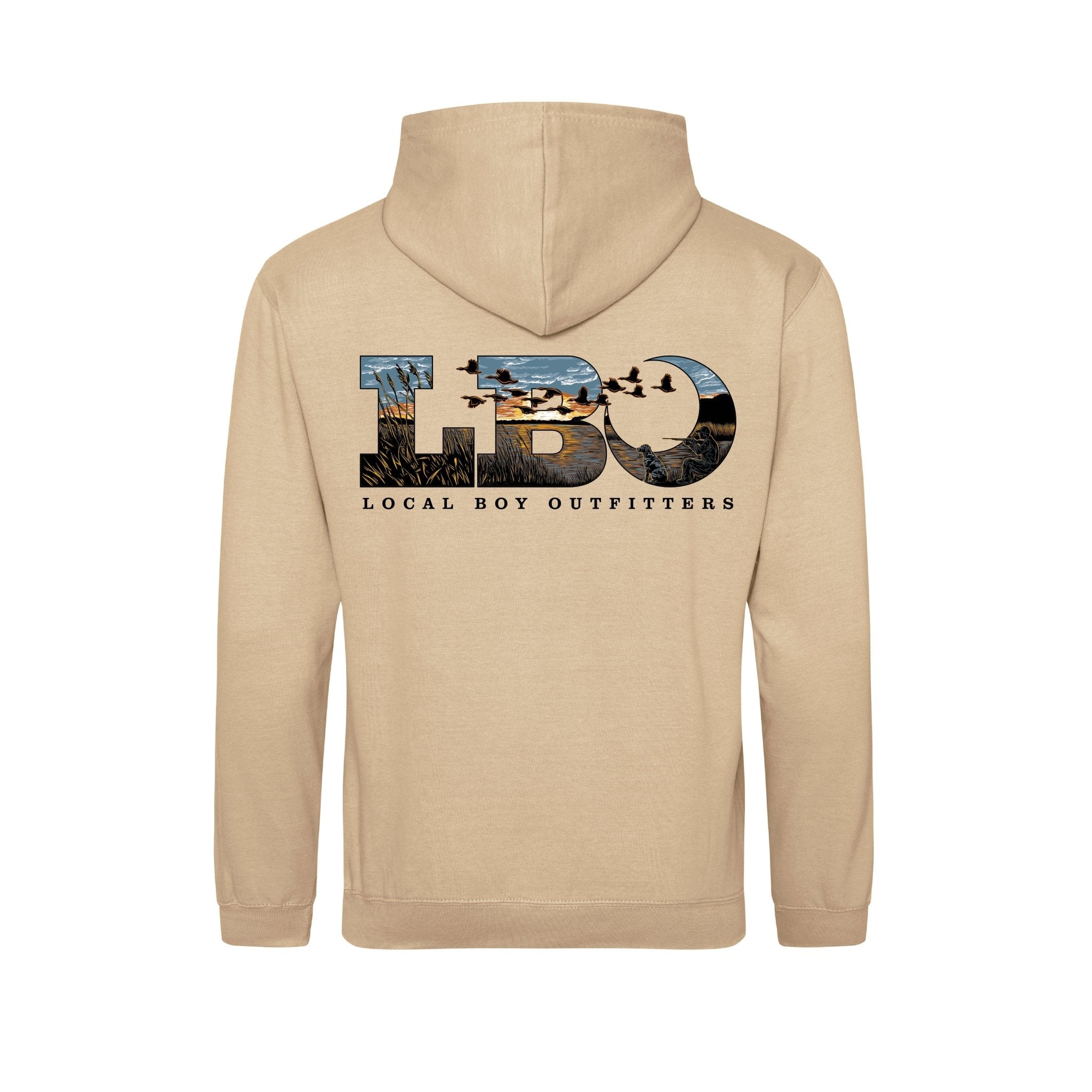 Local Boy Brushwood Hoodie - LBO Marsh Scene - Mercantile213