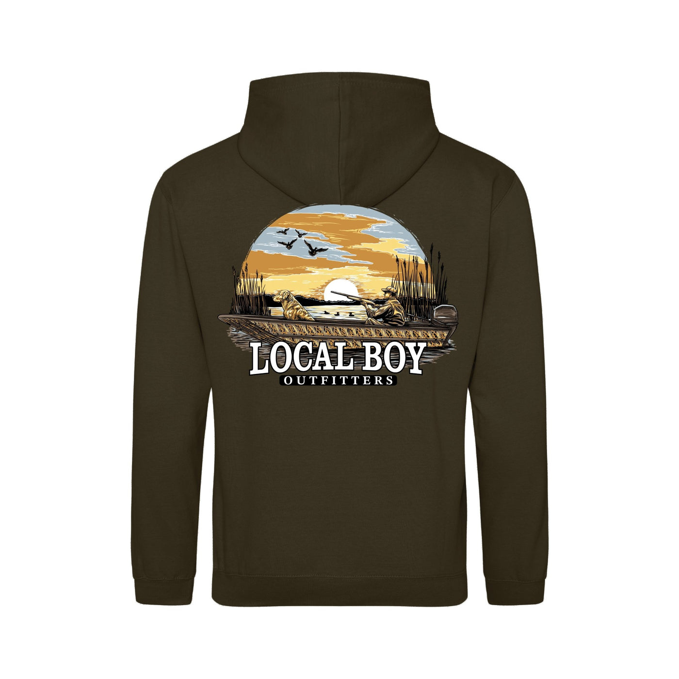Local Boy Brushwood Hoodie - Sunset Hunt - Mercantile213