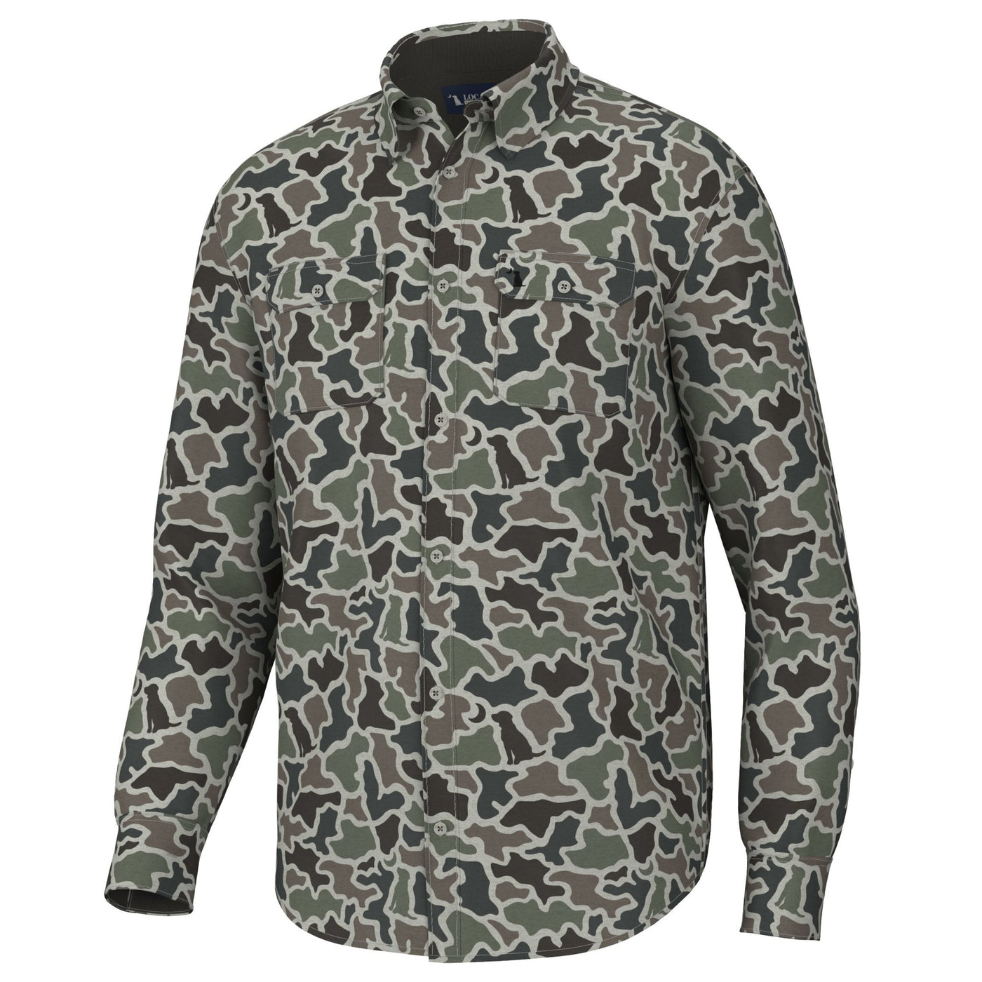 Local Boy Camo Button Up - DMC - Mercantile213