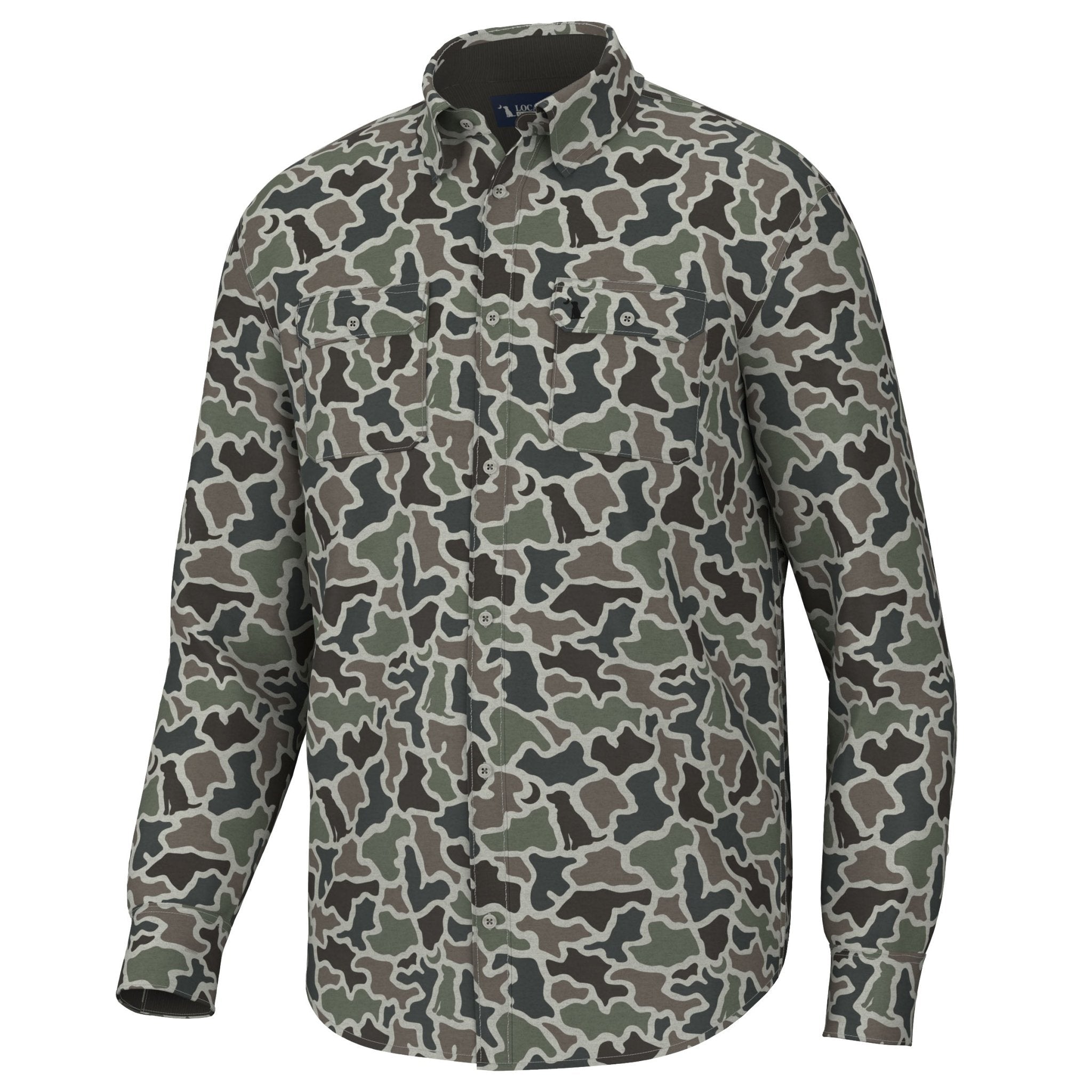 Local Boy Camo Button Up - DMC - Mercantile213