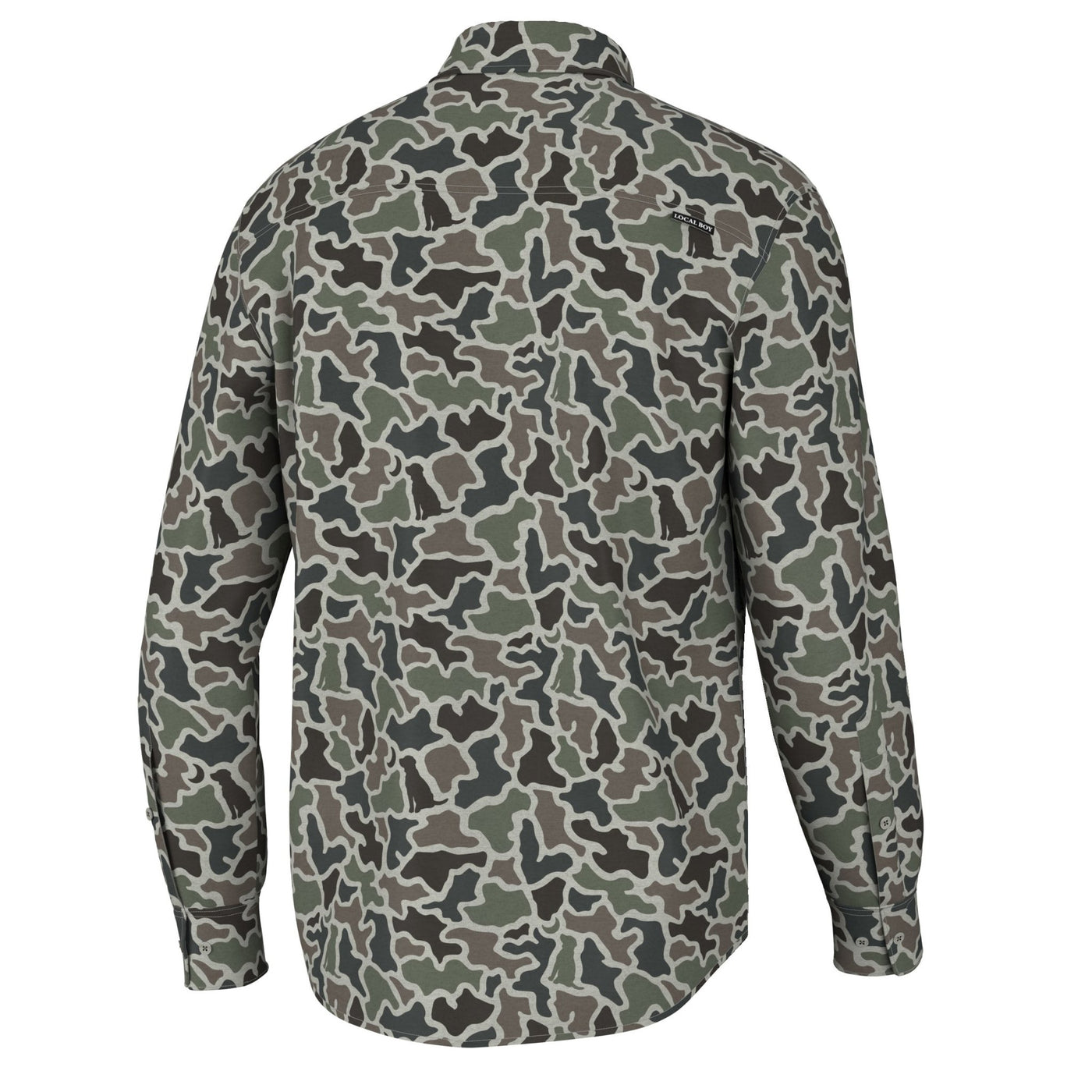 Local Boy Camo Button Up - DMC - Mercantile213