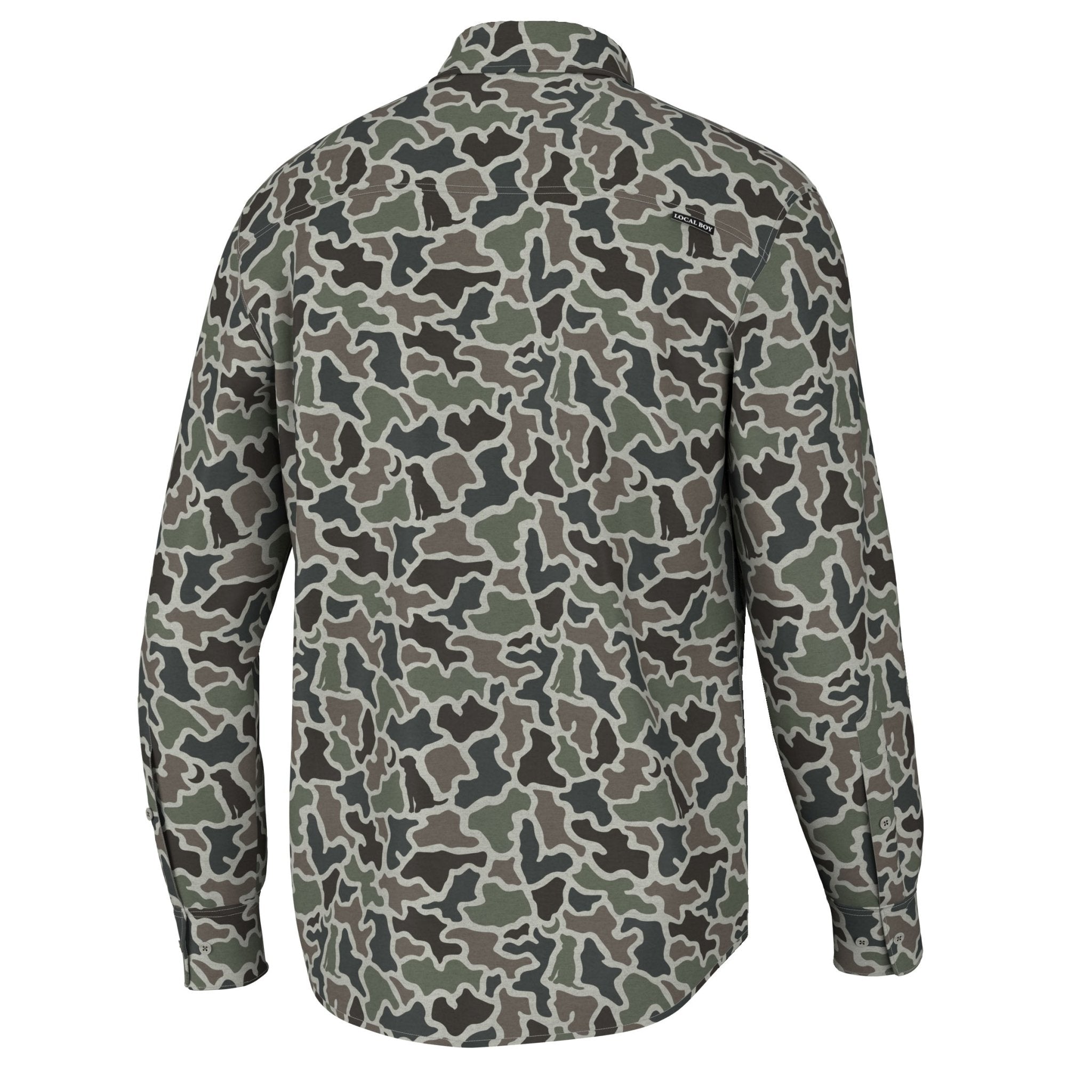 Local Boy Camo Button Up - DMC - Mercantile213