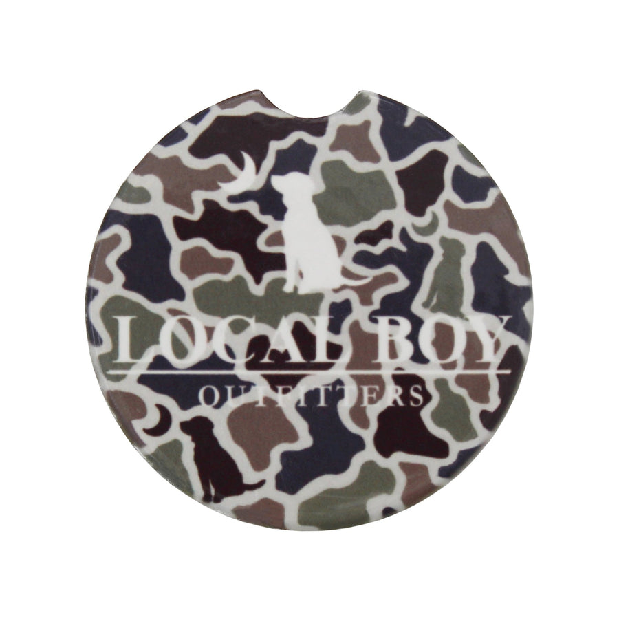 Local Boy Car Coaster - Dog & Moon - Mercantile213