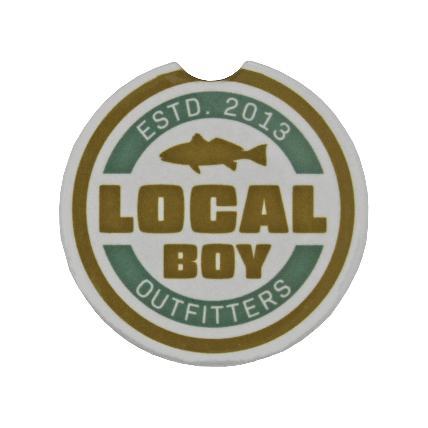 Local Boy Car Coaster - Red Car - Mercantile213
