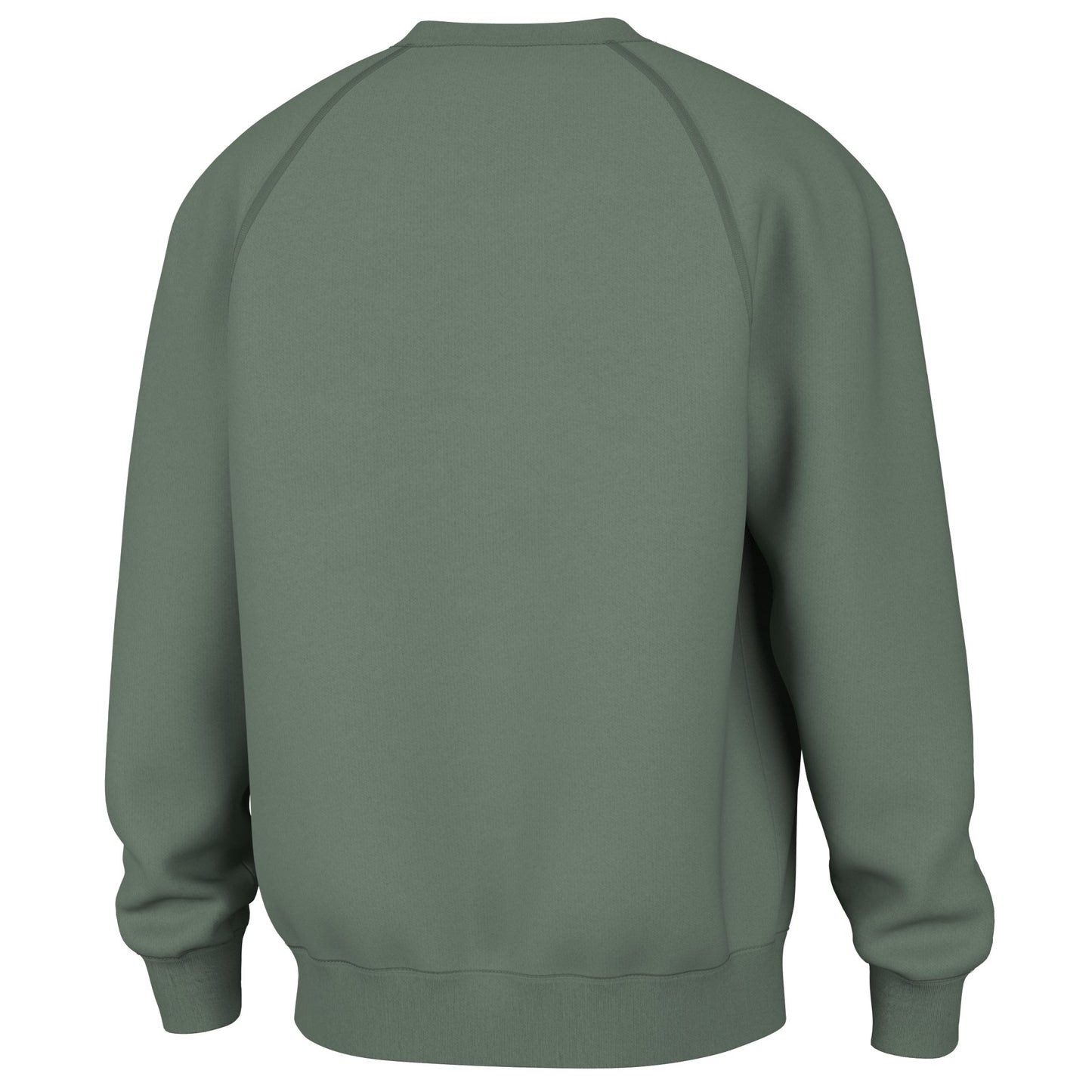 Local Boy Collegiate Cotton Crewneck - Dusty Green - Mercantile213