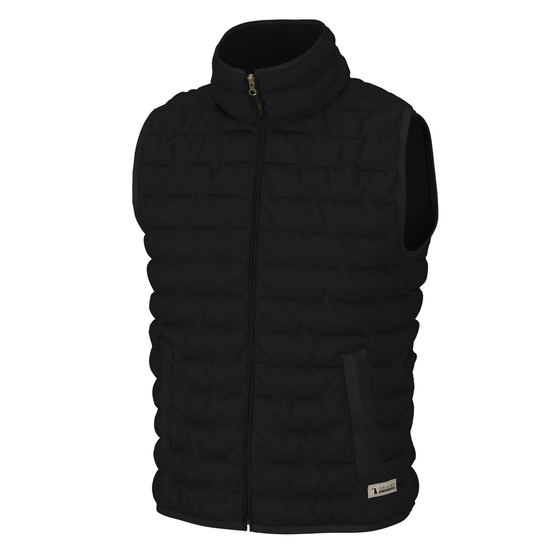Local Boy Cypress Vest - Black - Mercantile213