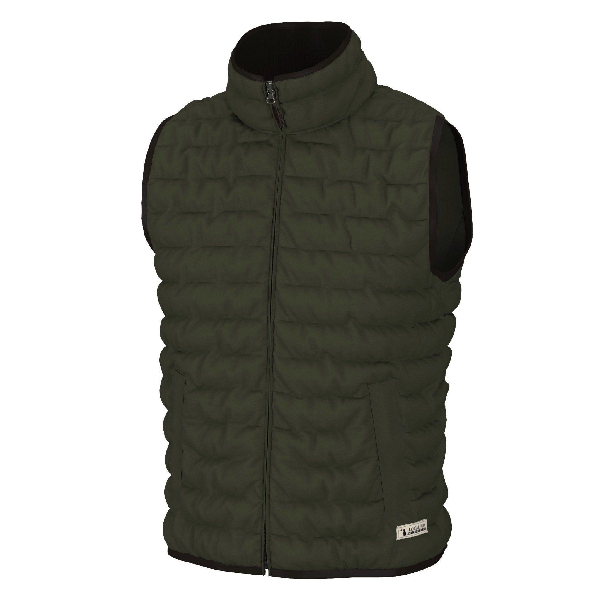 Local Boy Cypress Vest - Olive - Mercantile213