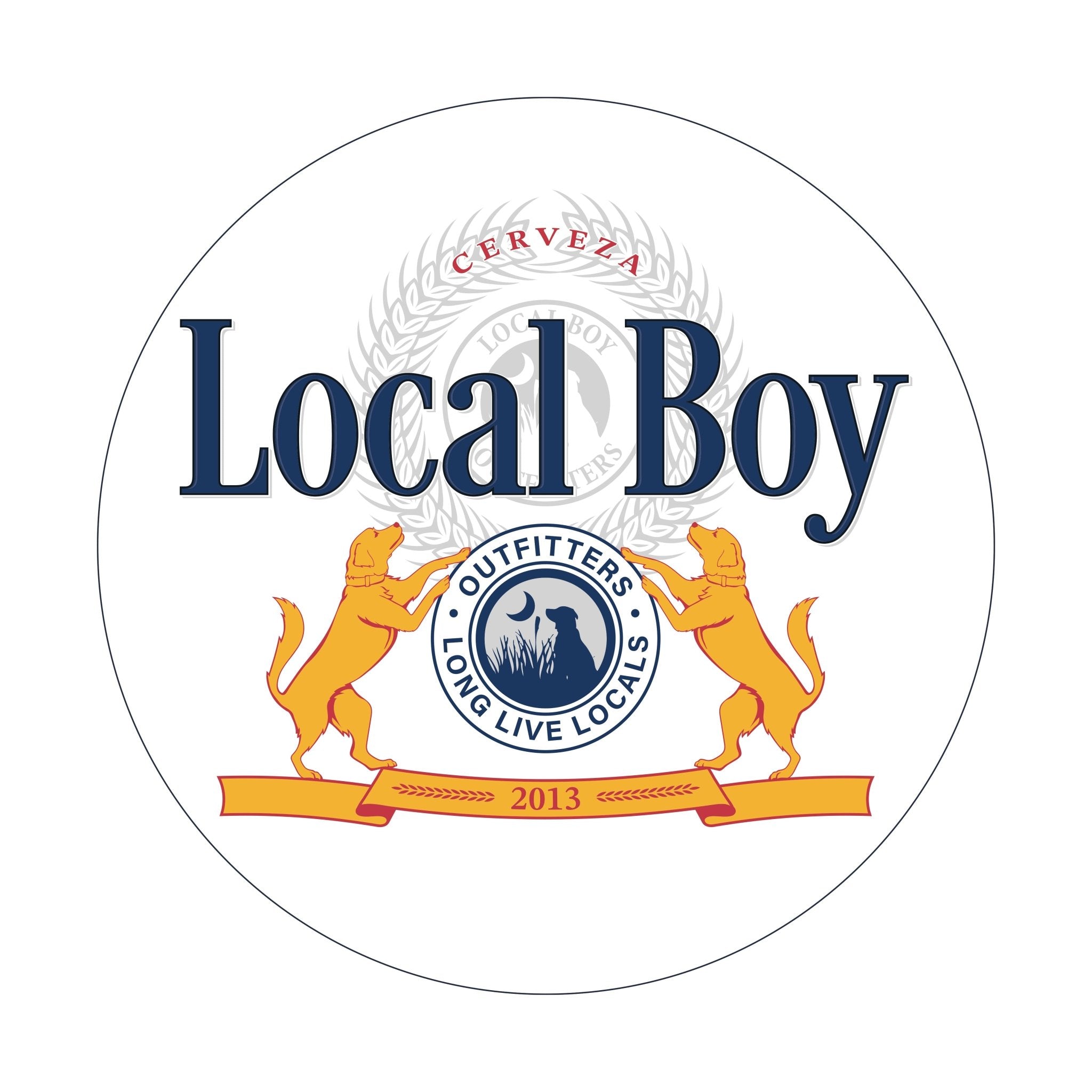 Local Boy Decal - Fighter - Mercantile213