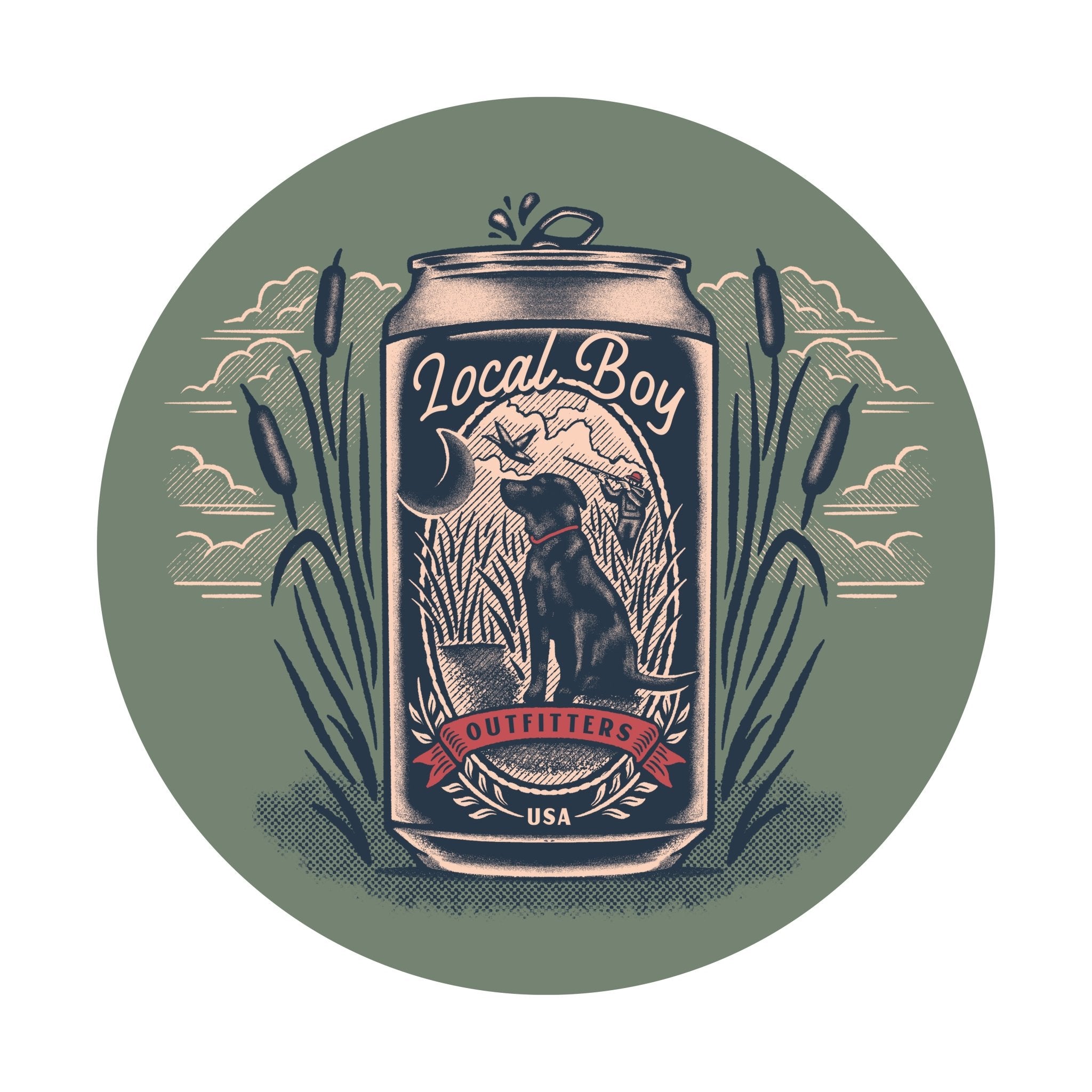 Local Boy Decal - LBO Brew - Mercantile213