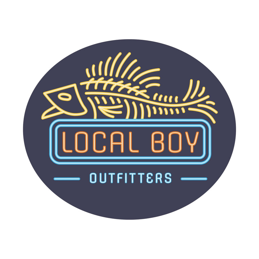 Local Boy Decal - Neon Fossil - Mercantile213