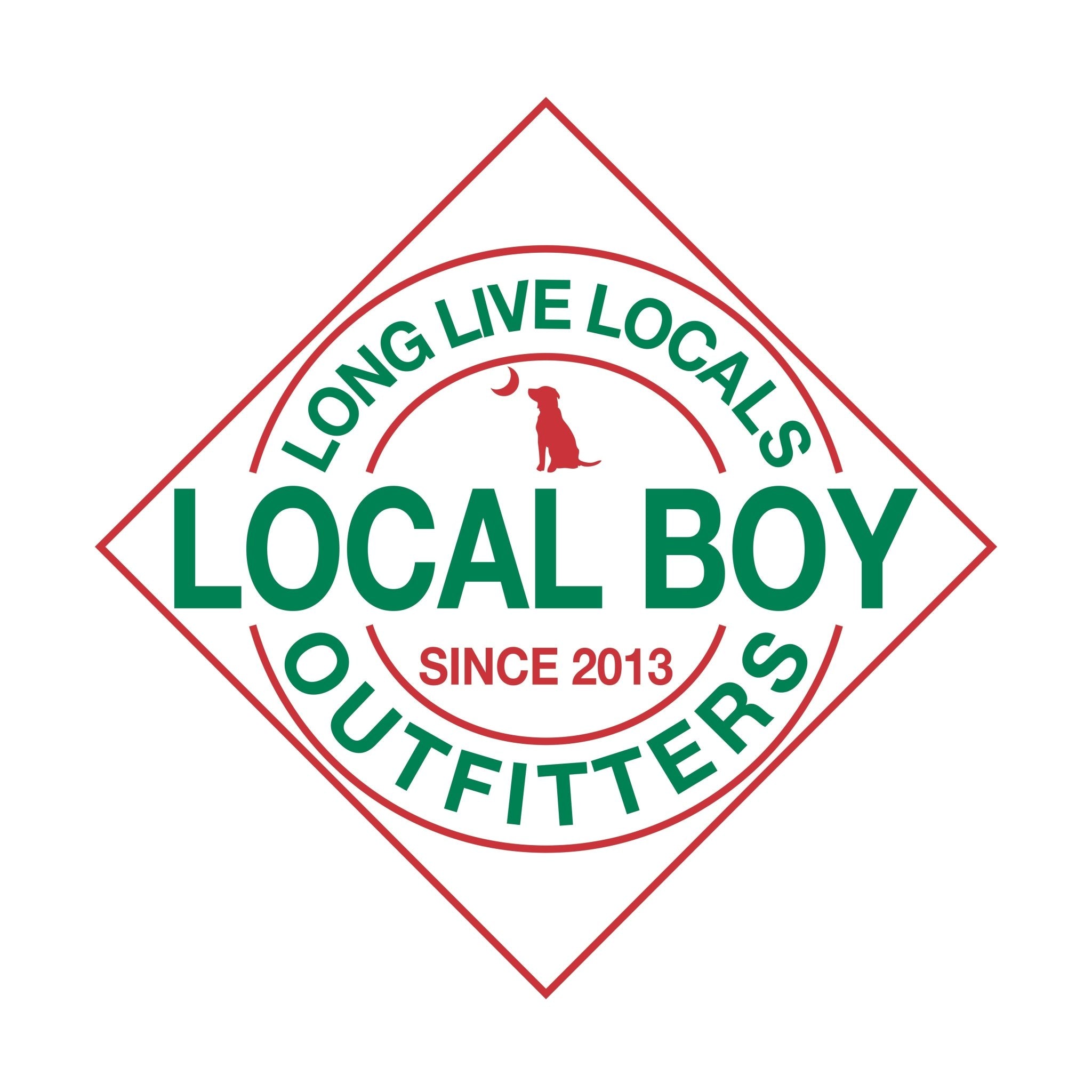 Local Boy Decal - Red Devil - Mercantile213