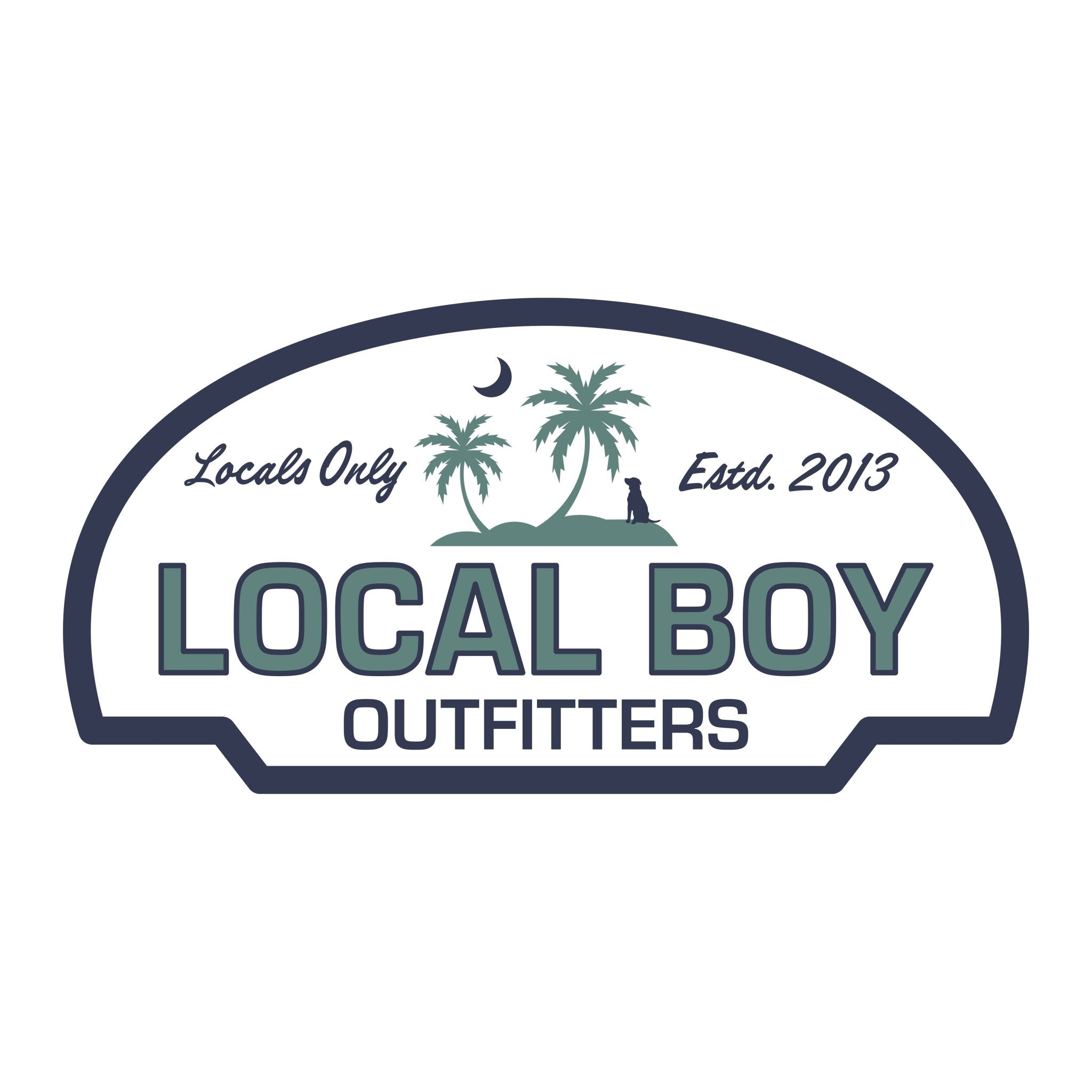 Local Boy Decal - Sandbar - Mercantile213