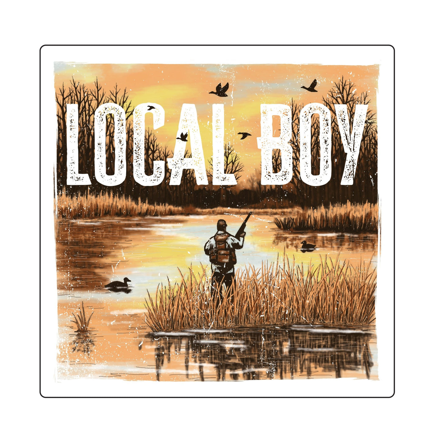 Local Boy Decal - Waterfowl Watch - Mercantile213