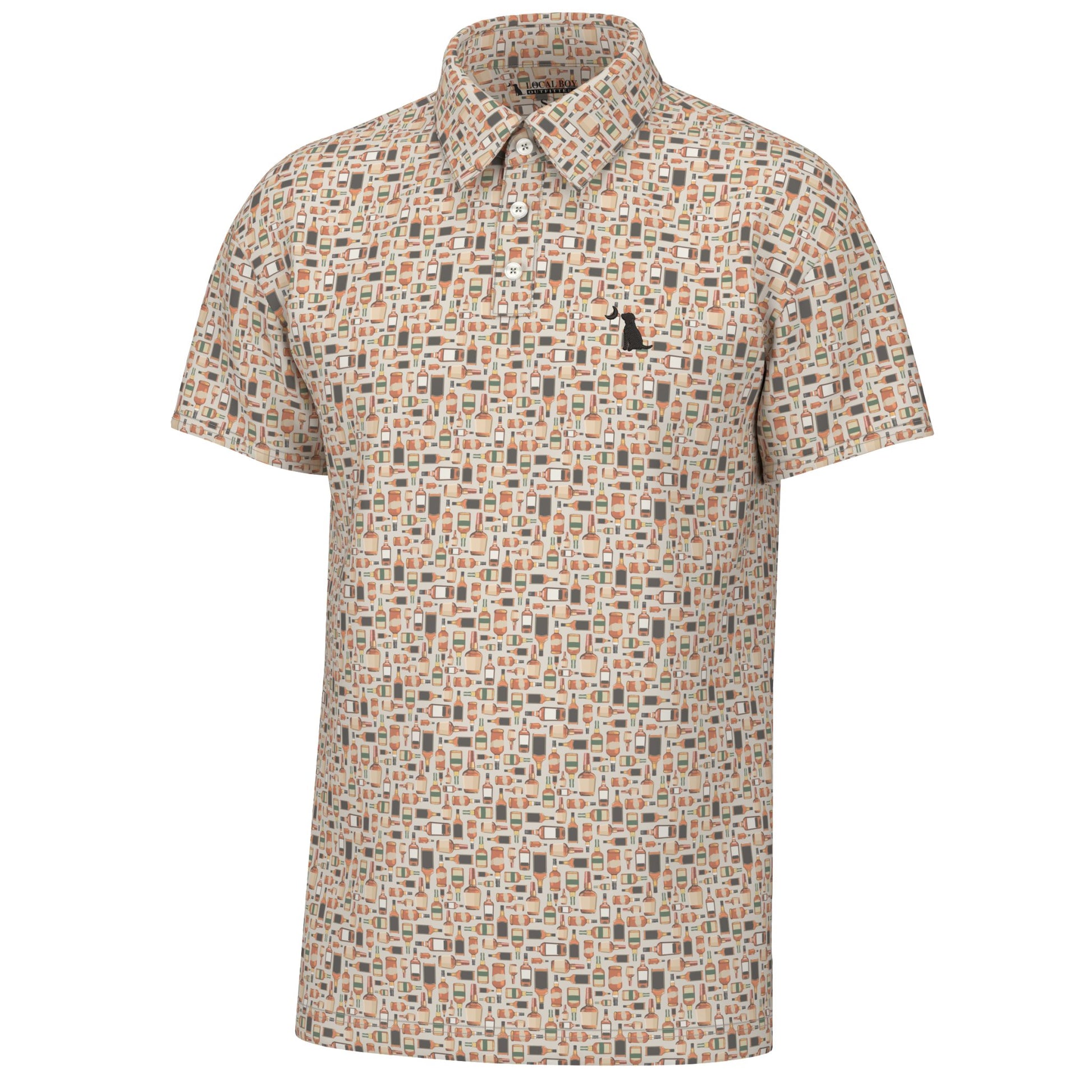 Local Boy Dirty Myrtle Bourbon Polo - Sand - Mercantile213