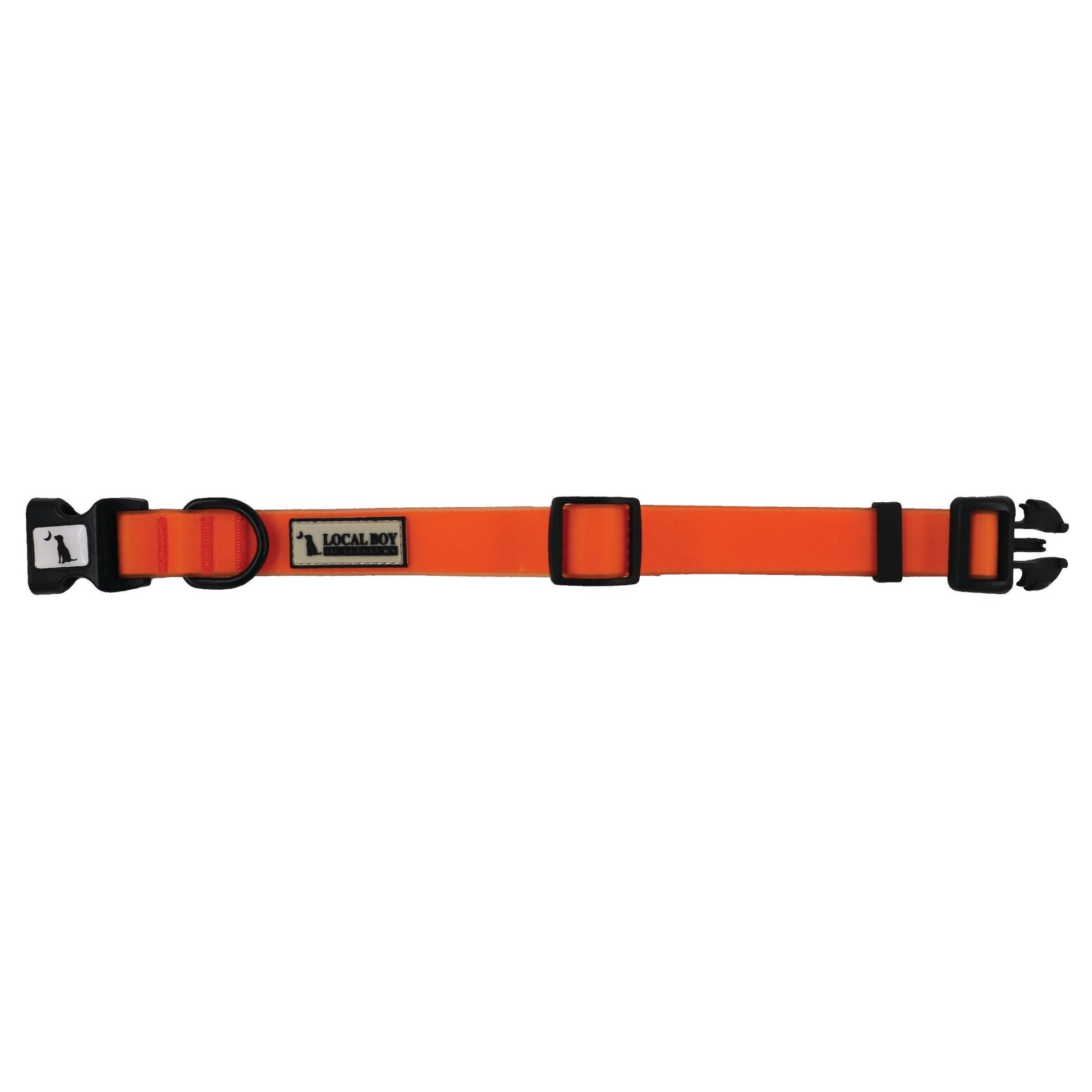 Local Boy Dog Collar - Orange - Mercantile213