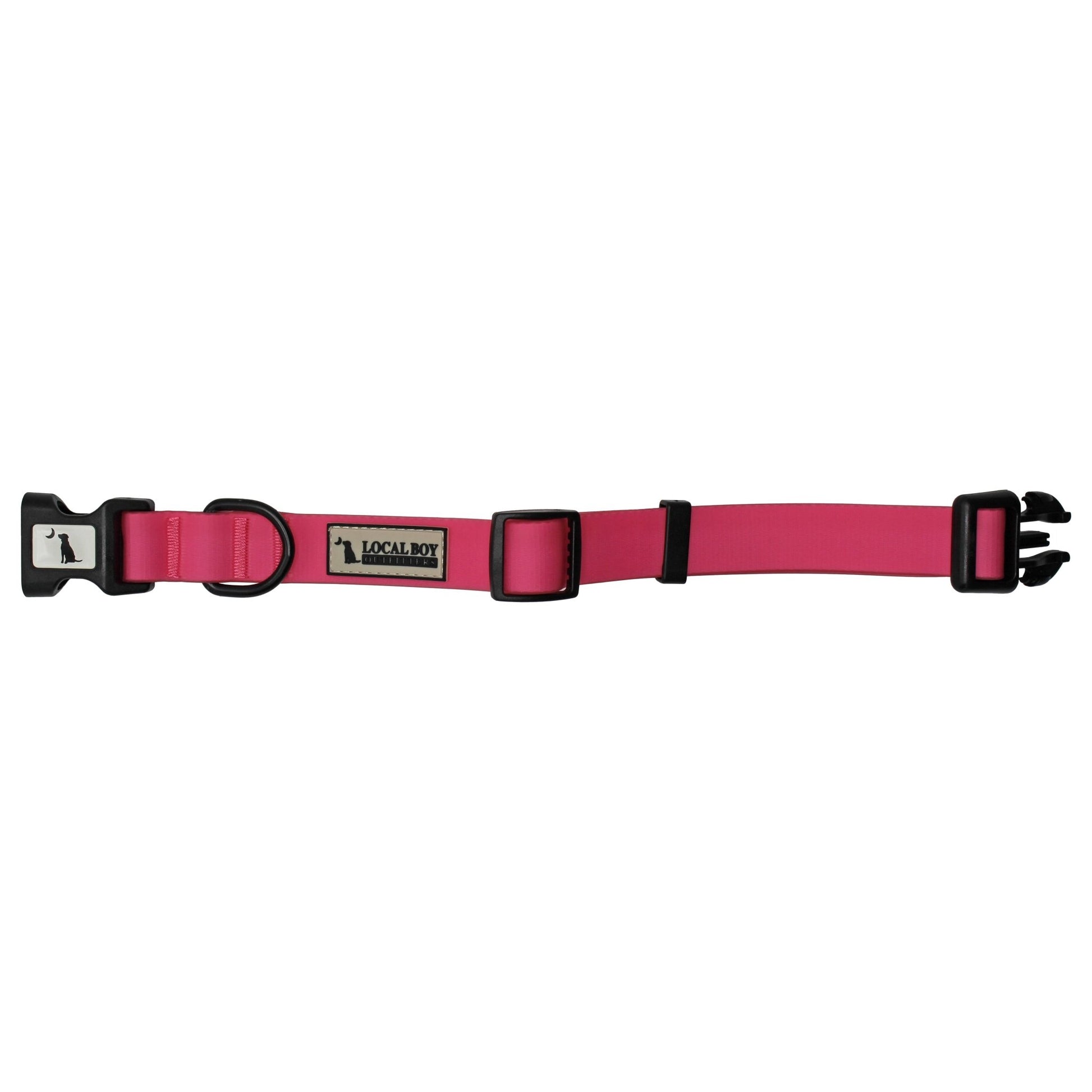 Local Boy Dog Collar - Pink - Mercantile213