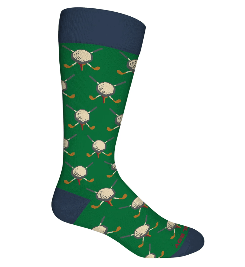 Local Boy Dress Socks- Golf Society - Mercantile213