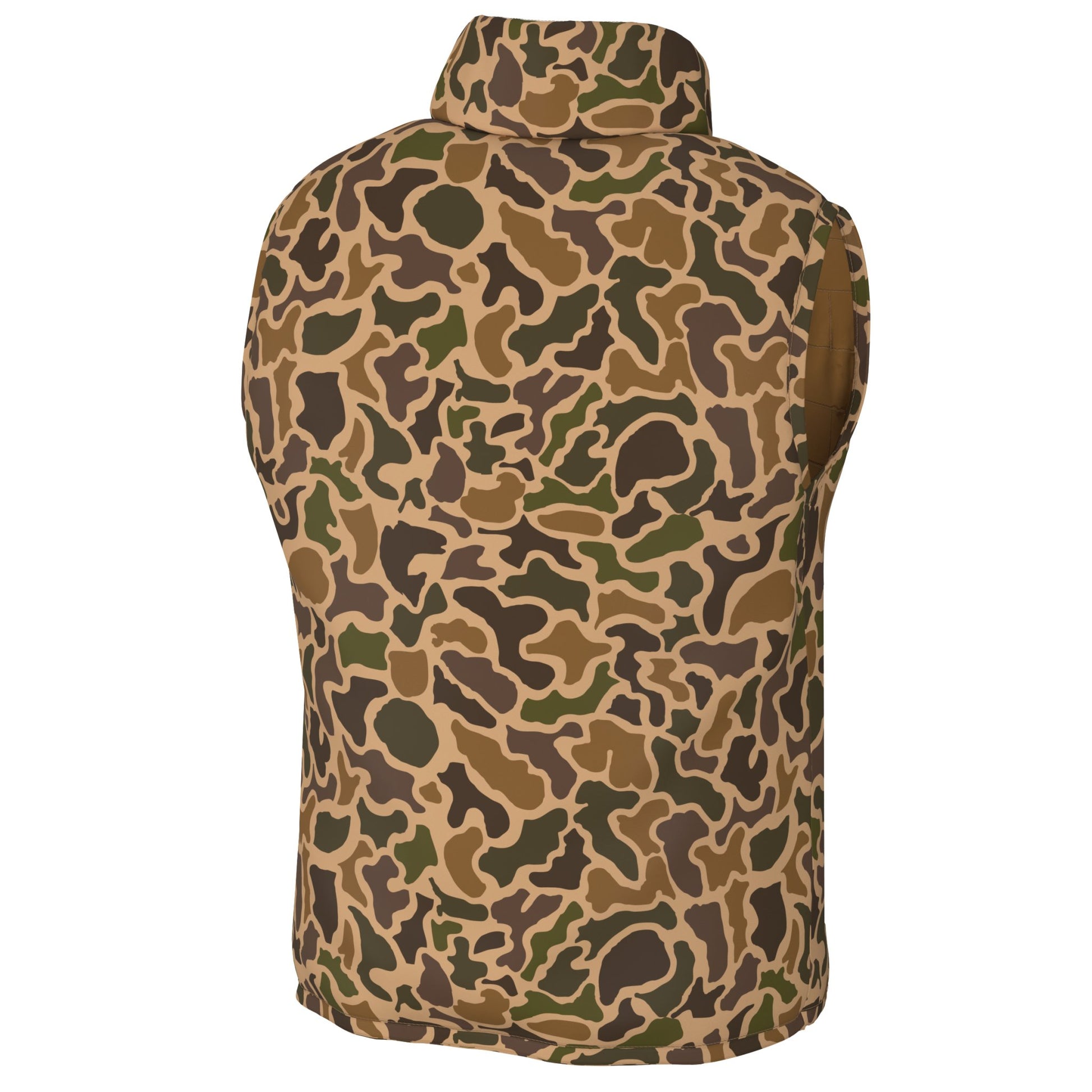 Local Boy Duck Down Vest - Old School Camo - Mercantile213