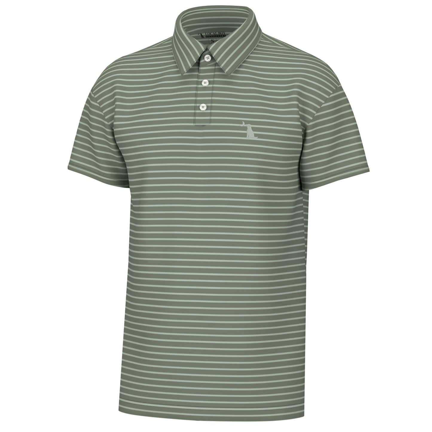 Local Boy Edisto Polo - Olive/Sage - Mercantile213