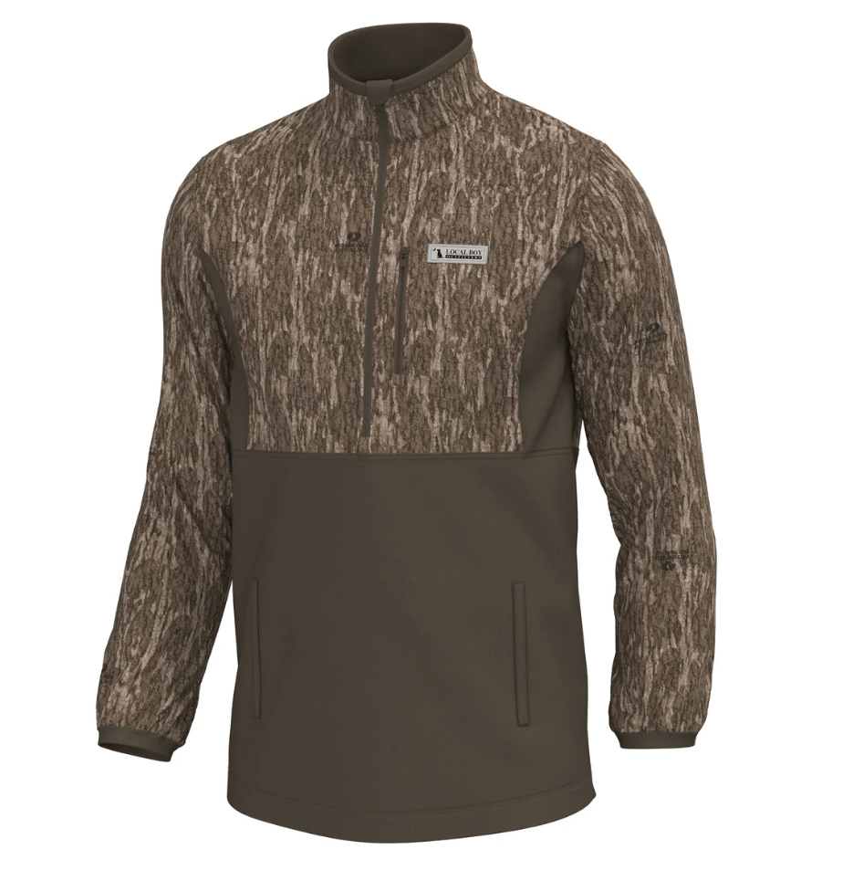 Local Boy Fielder Quarter Zip Pullover - Bottomland - Mercantile213