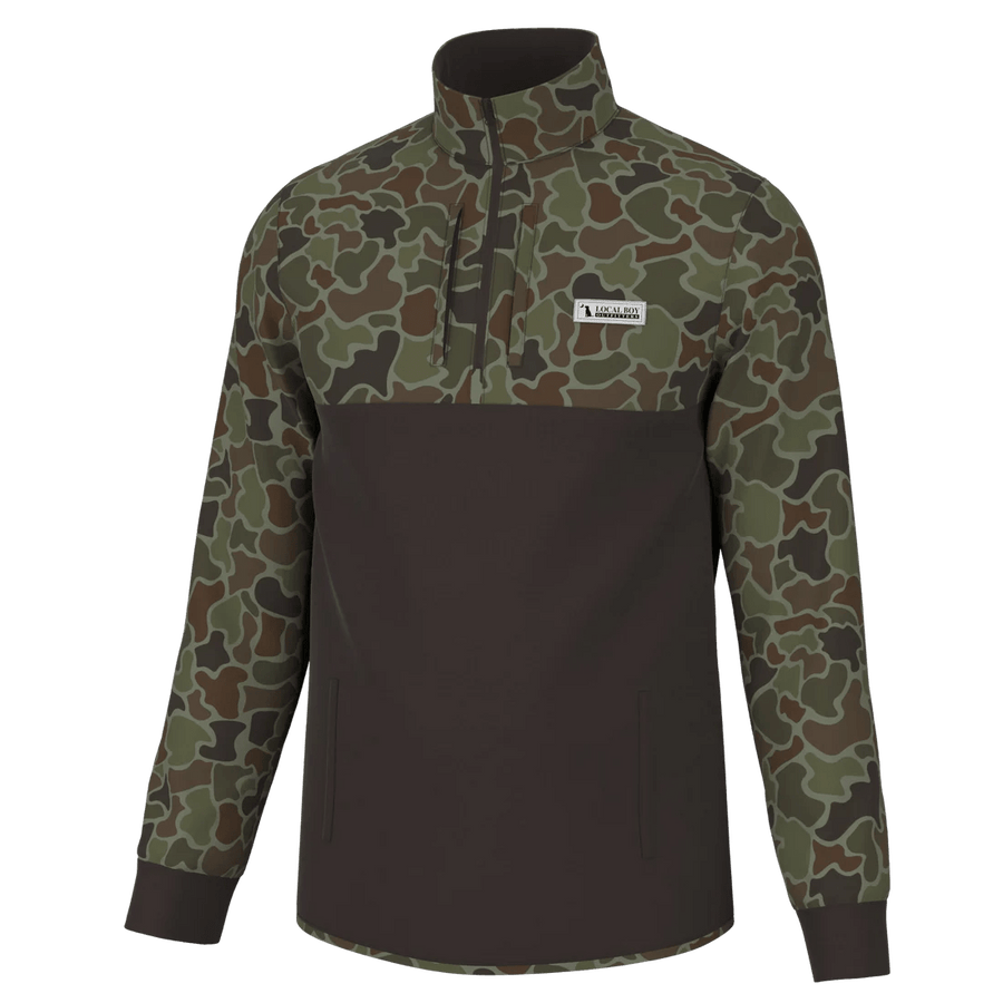 Local Boy Fielder Quarter Zip Pullover - LCO - Mercantile213