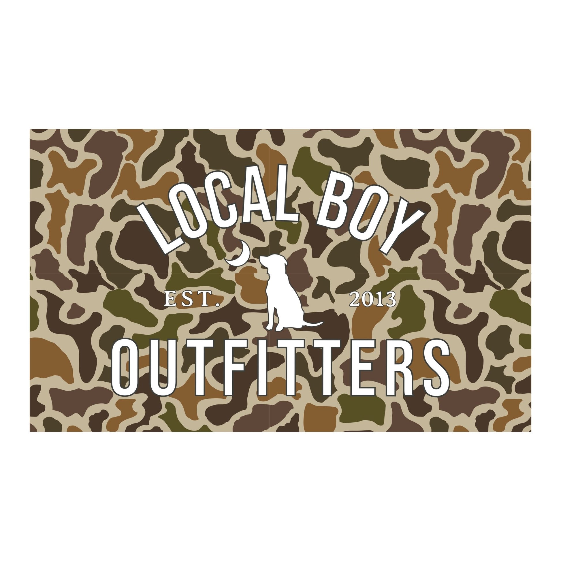 Local Boy Flag Localflage Vintage - Mercantile213