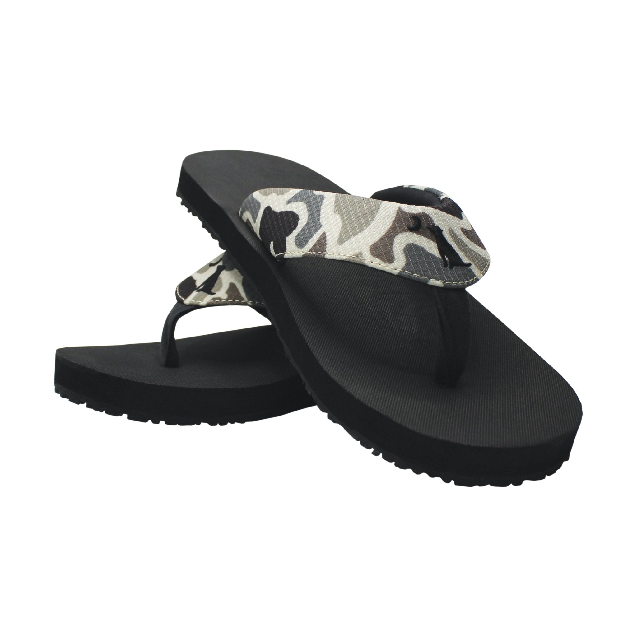 Local Boy Flip Flops - Black/Localflage - Mercantile213
