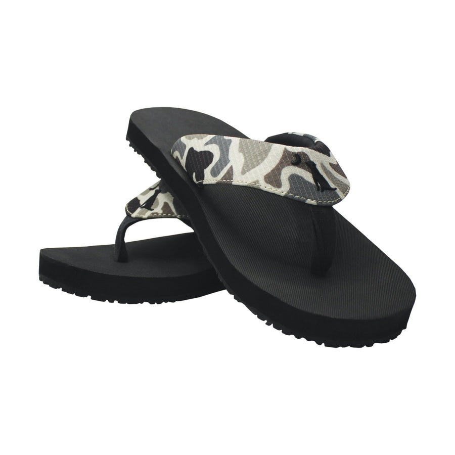 Local Boy Flip Flops - Black/Localflage - Mercantile213