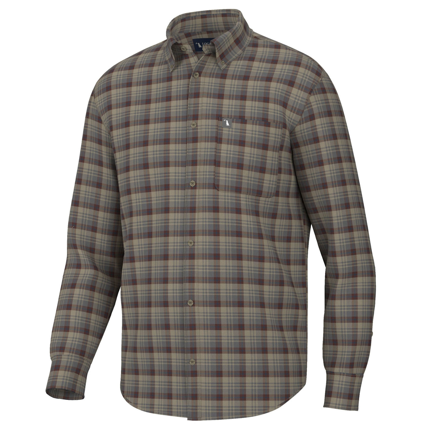 Local Boy Gardner Stretch Flannel - TGN - Mercantile213