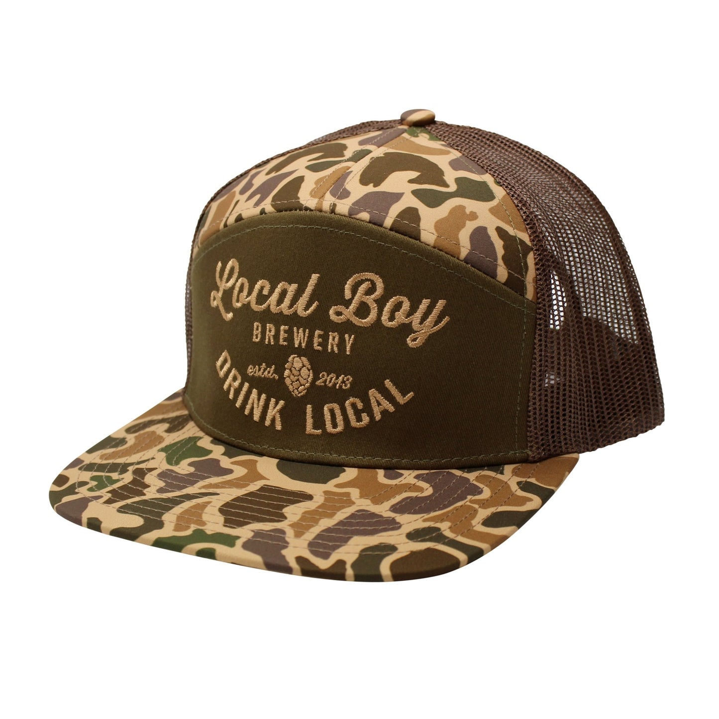 Local Boy Hat - Brewery 7 Panel - Mercantile213