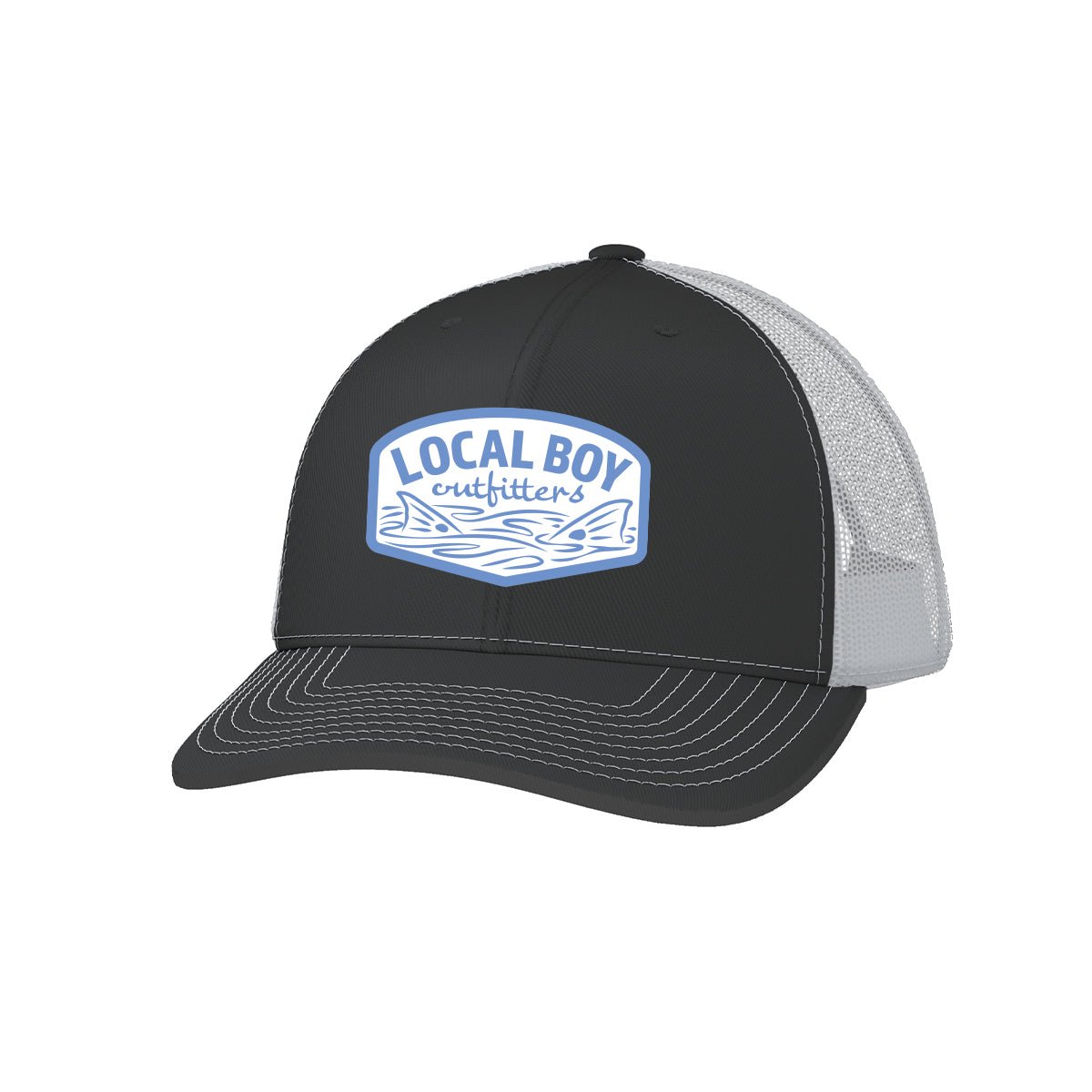 Local Boy Hat - Fish Tails Trucker - CHW - Mercantile213