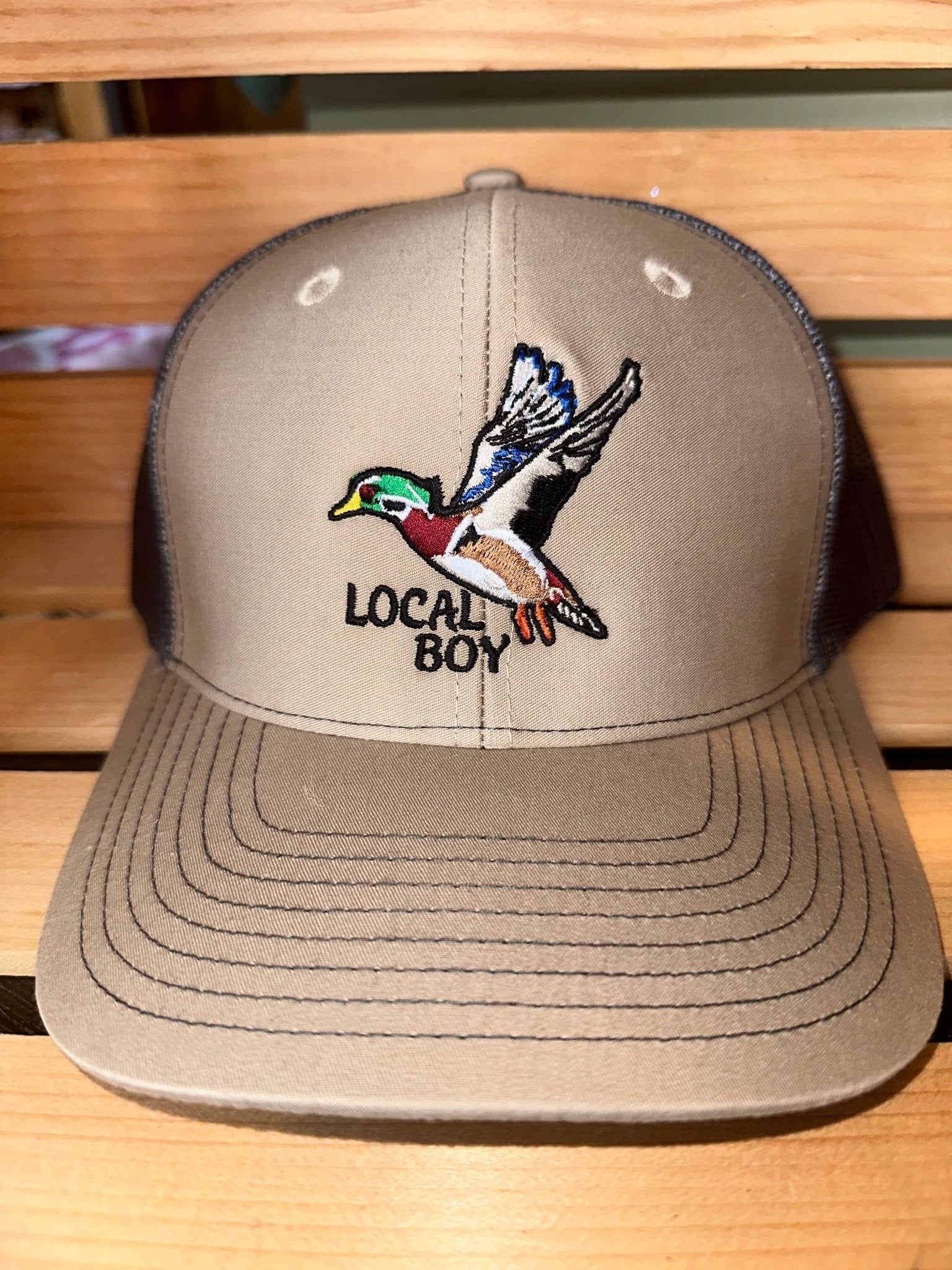 Local Boy Hat - Sir Duck Wood KHC - Mercantile213