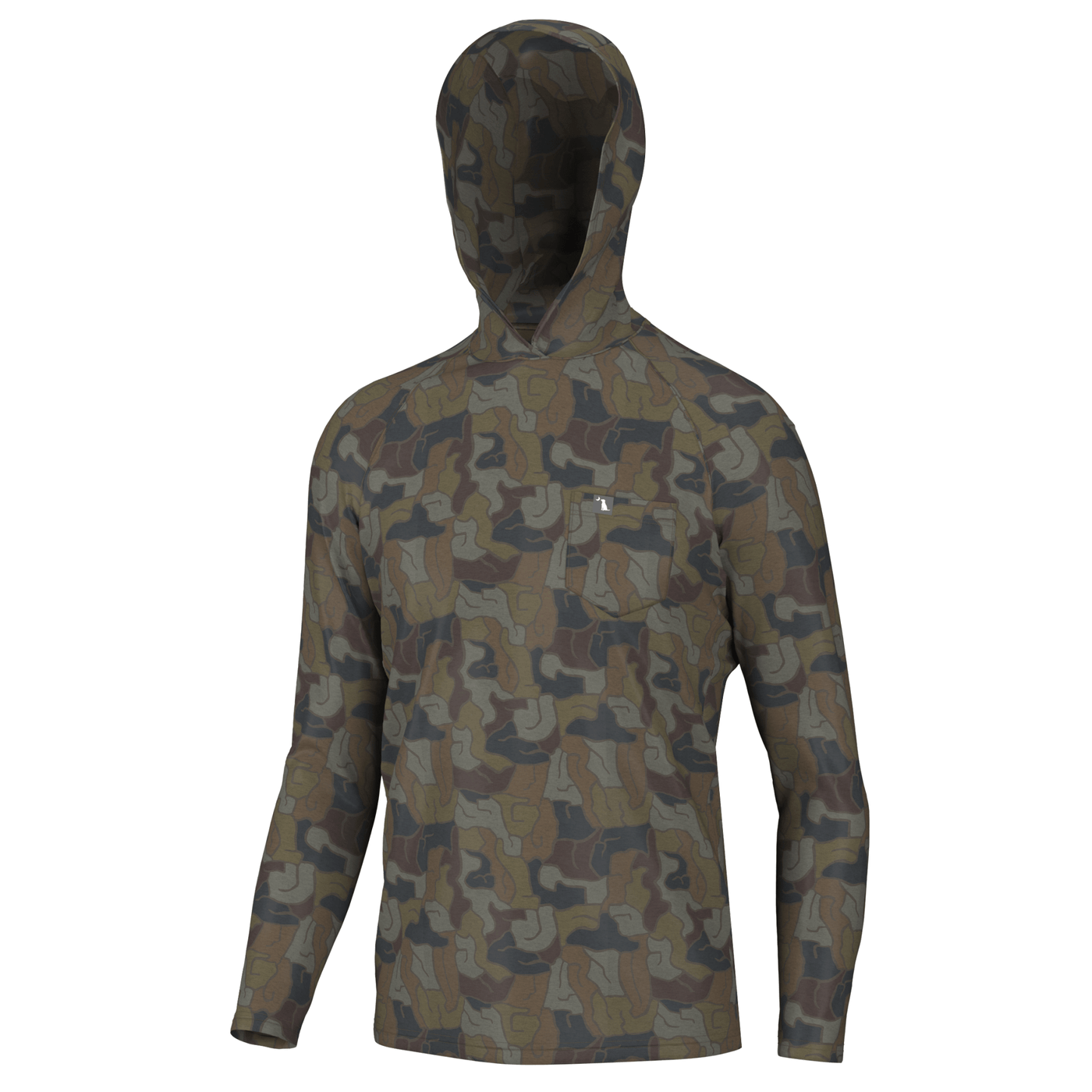 Local Boy Heather Blend Hoodie - BDR - Mercantile213