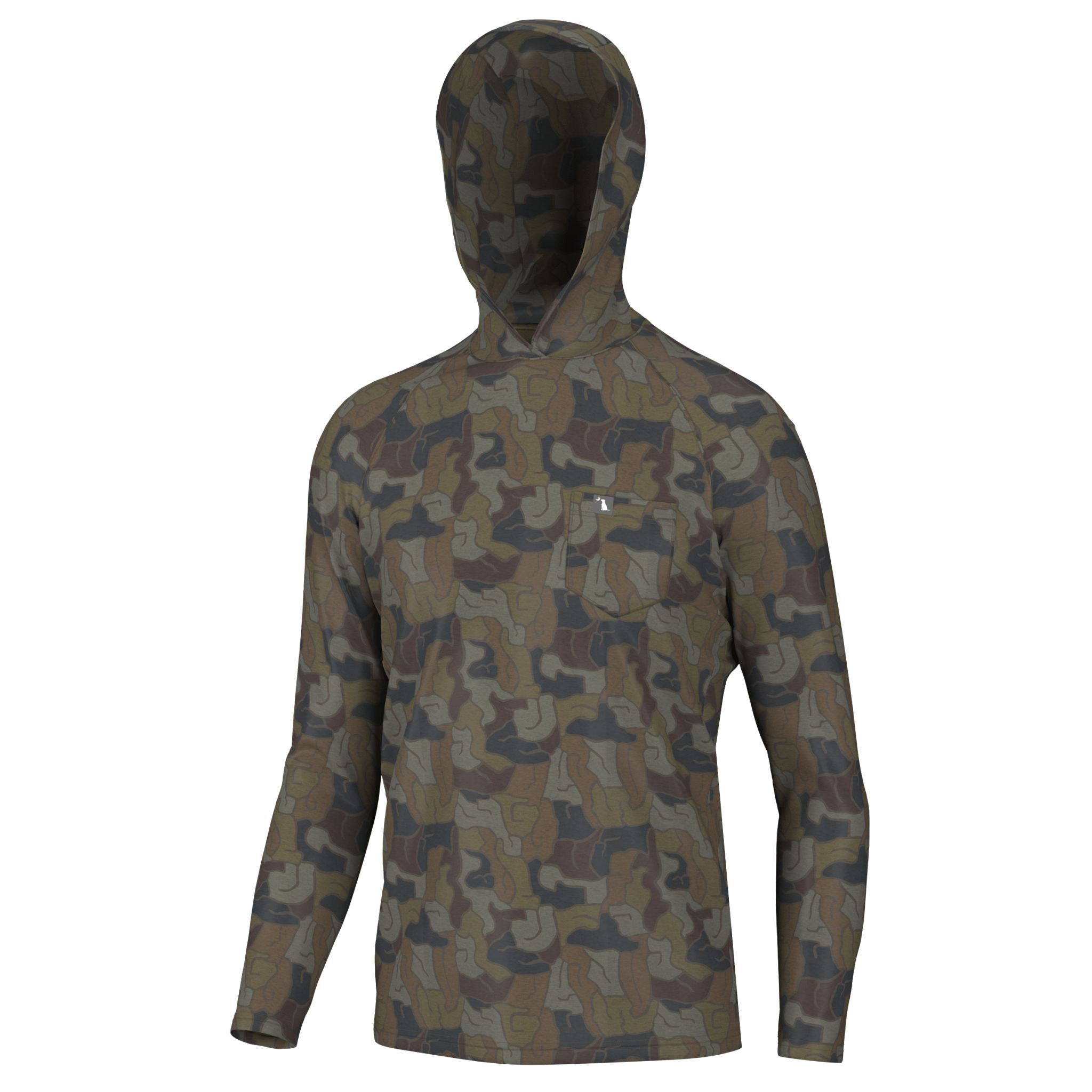 Local Boy Heather Blend Hoodie - BDR - Mercantile213