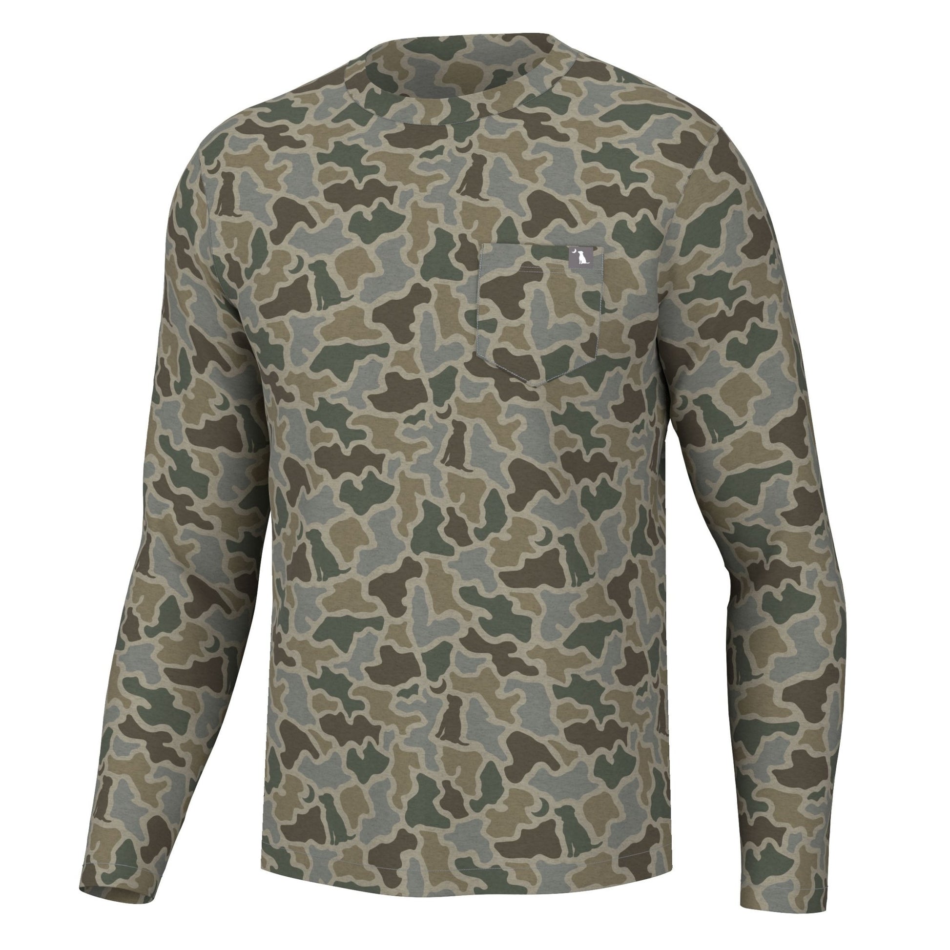 Local Boy Heather Blend LS Crew - SDMC - Mercantile213