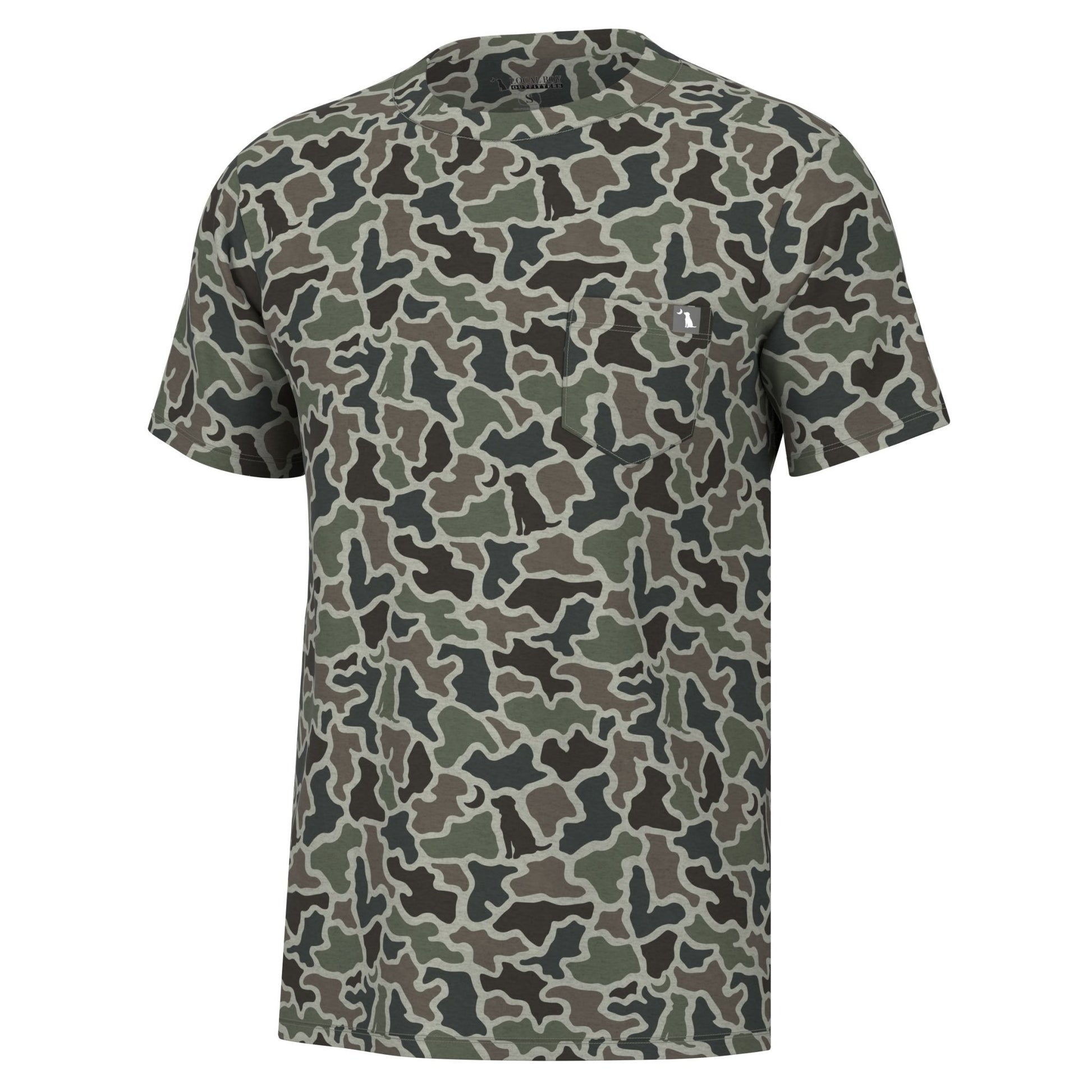 Local Boy Heather Blend SS Crew - DMC - Mercantile213