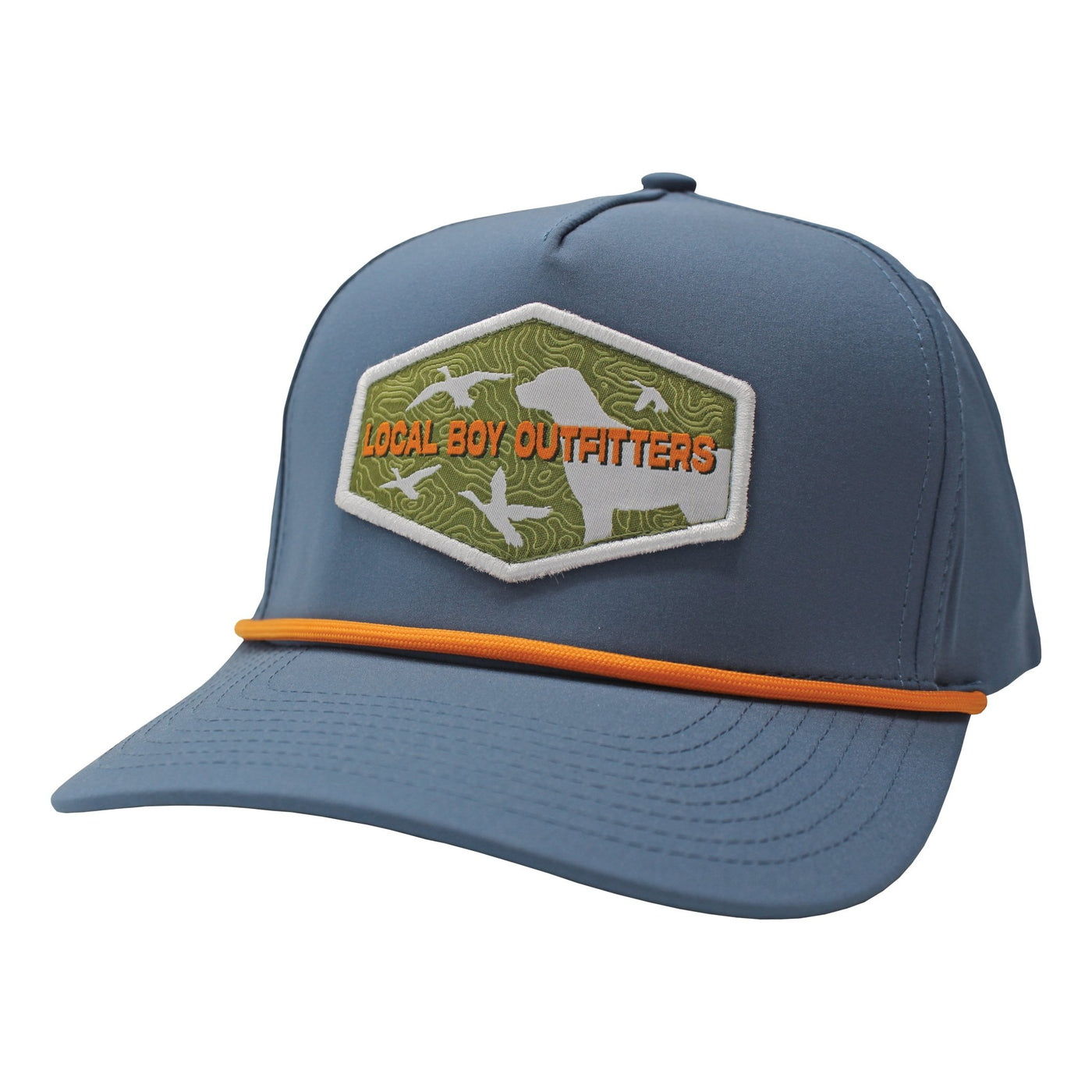 Local Boy High Crown Rope Hat - Forest Hunt - SLT - Mercantile213