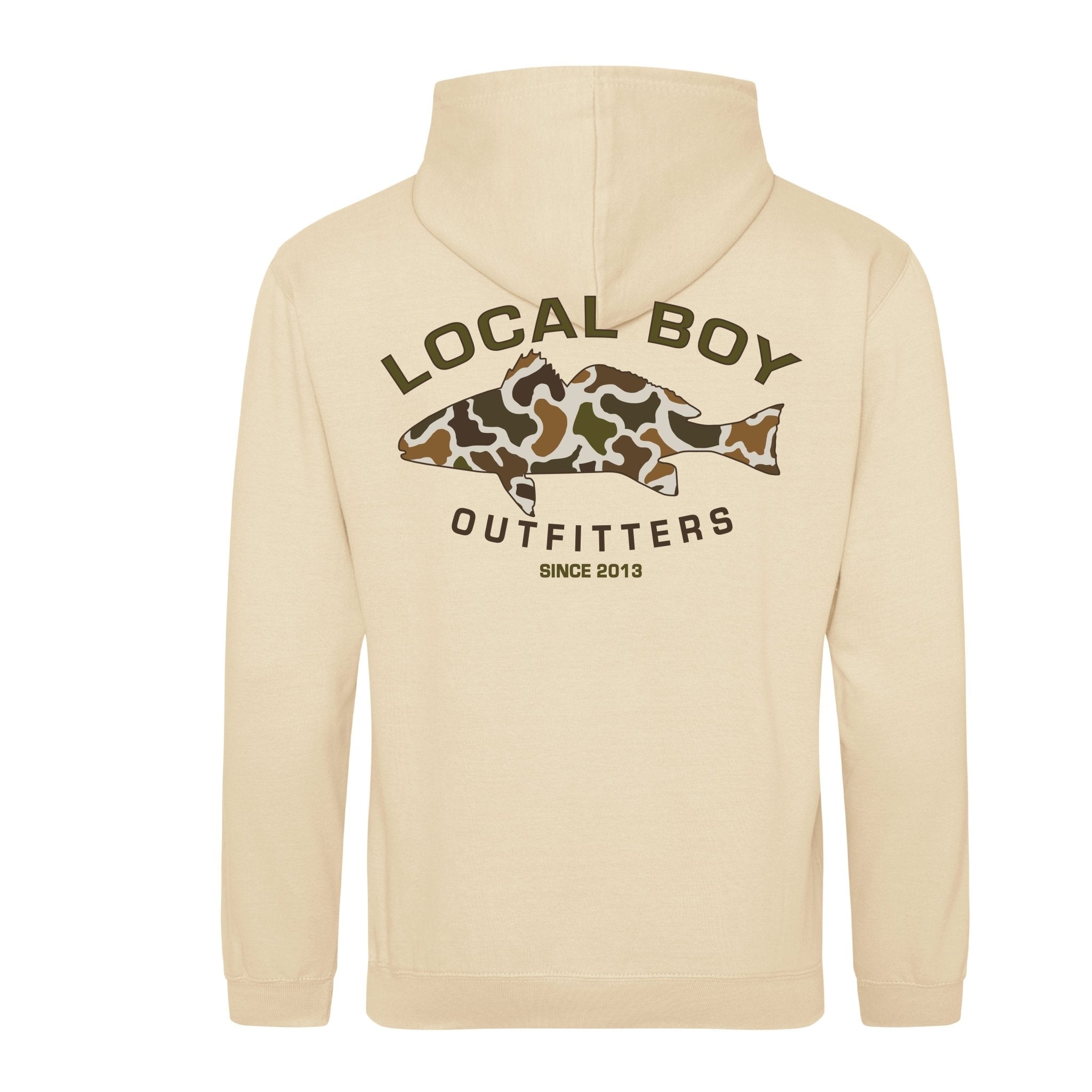 Local Boy Hoodie - Vintage Redfish - DES - Mercantile213