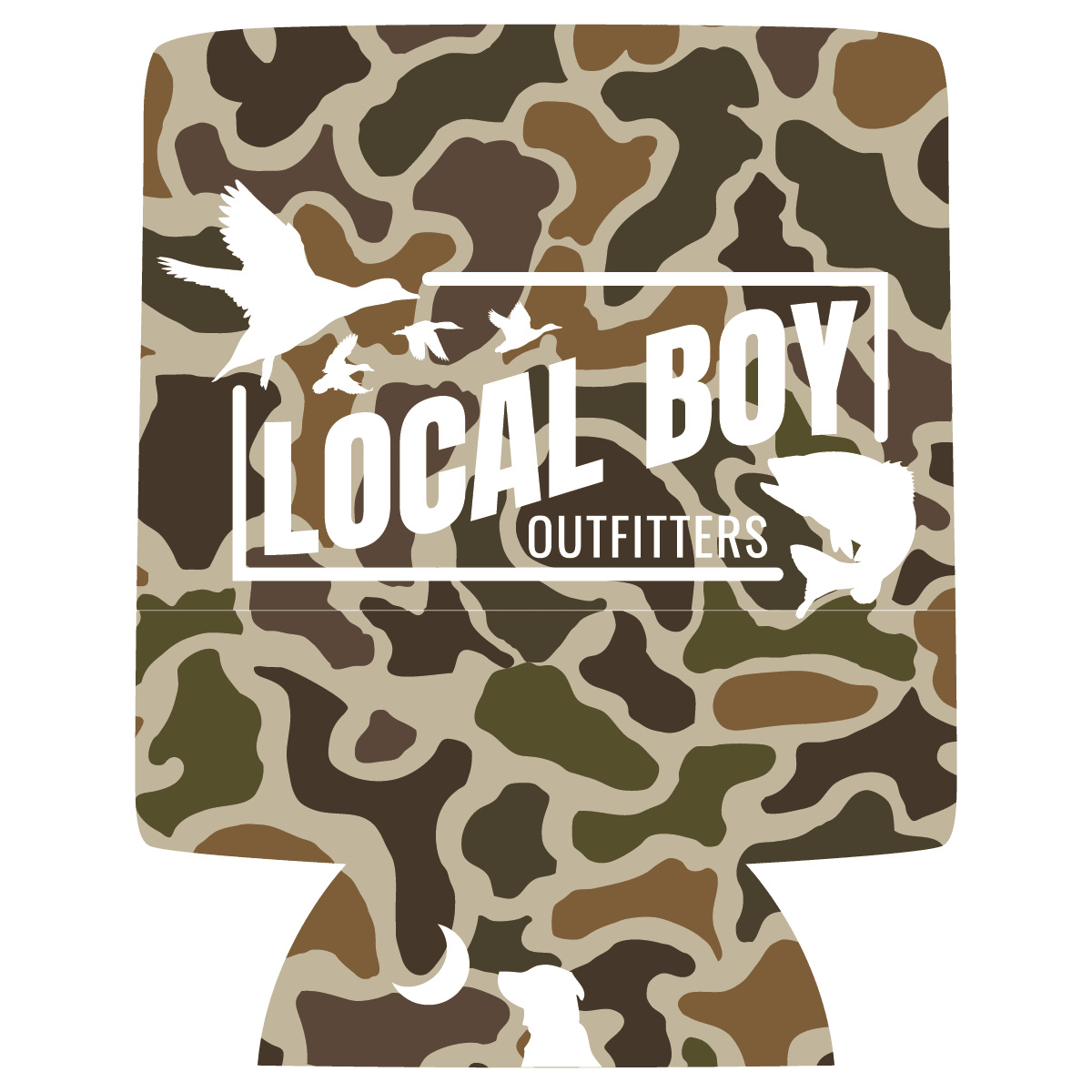 Local Boy Koozie - Cast & Blast - Mercantile213