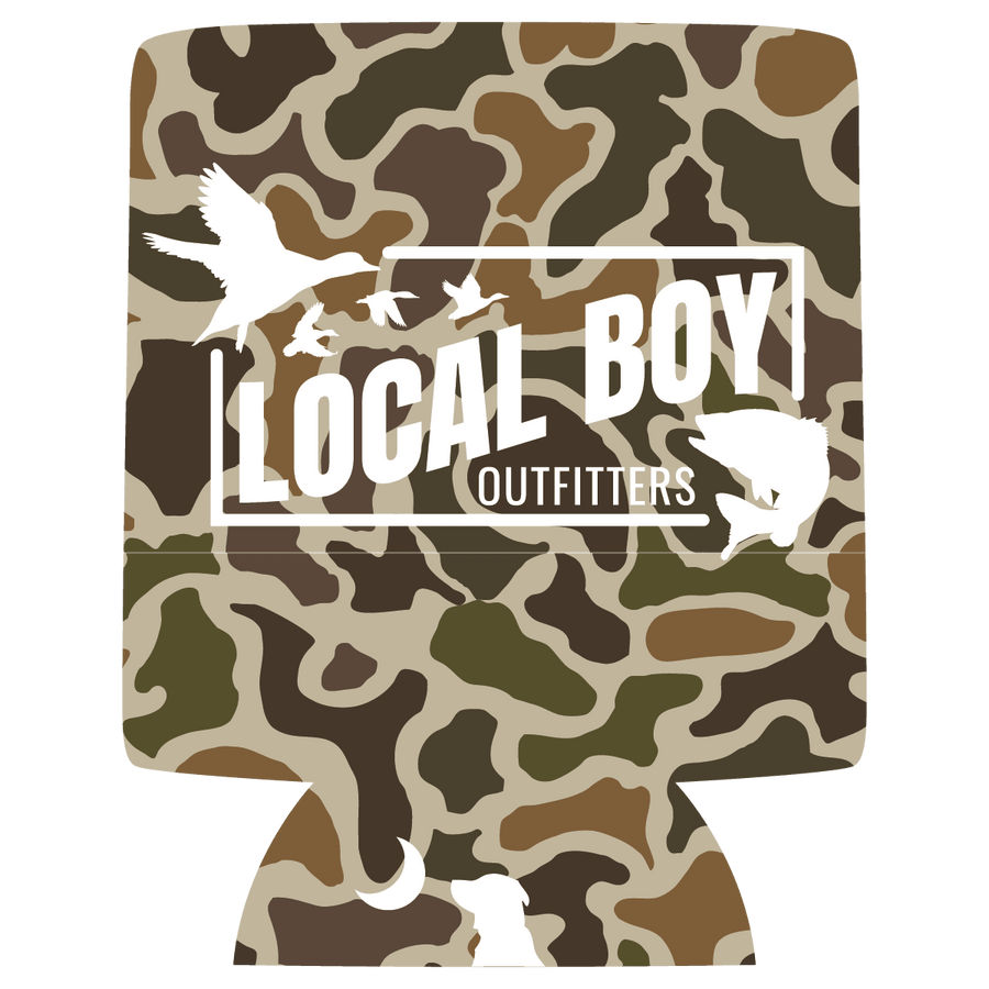 Local Boy Koozie - Cast & Blast - Mercantile213