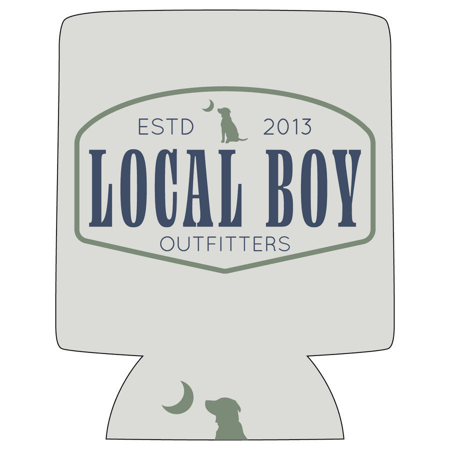 Local Boy Koozie - Homegrown Badge - Mercantile213