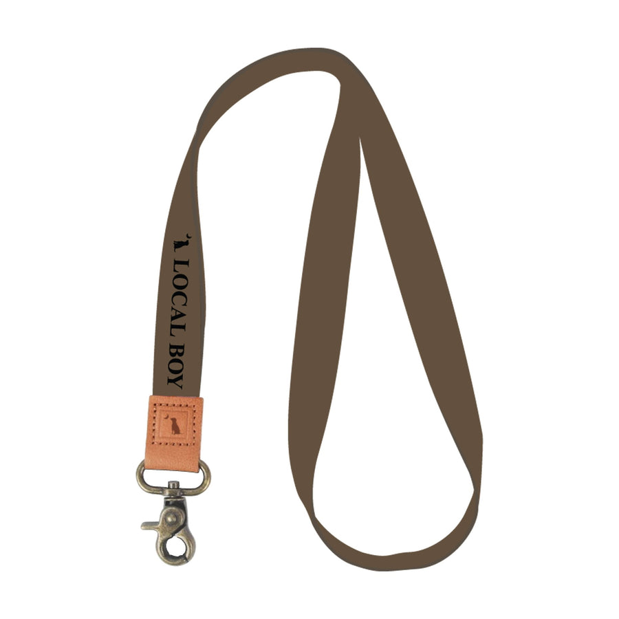 Local Boy Lanyard - BRN - Mercantile213