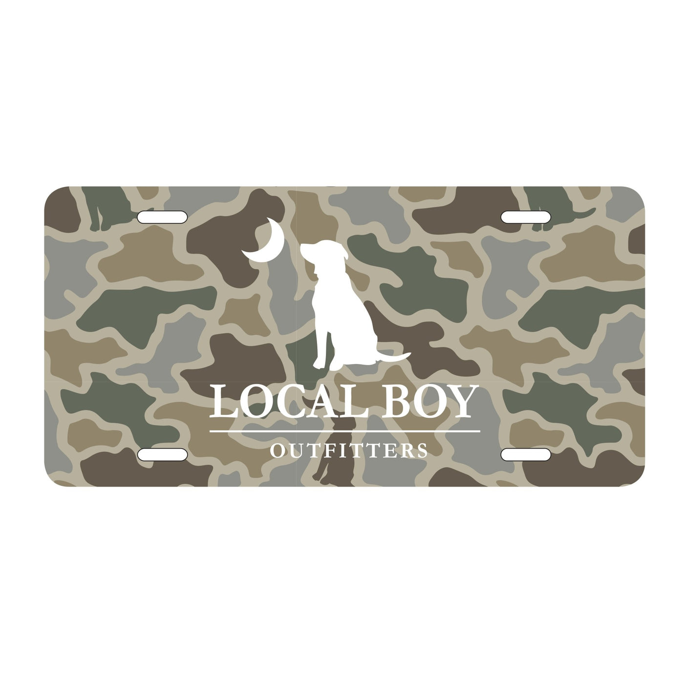 Local Boy License Plate - CDMC - Mercantile213