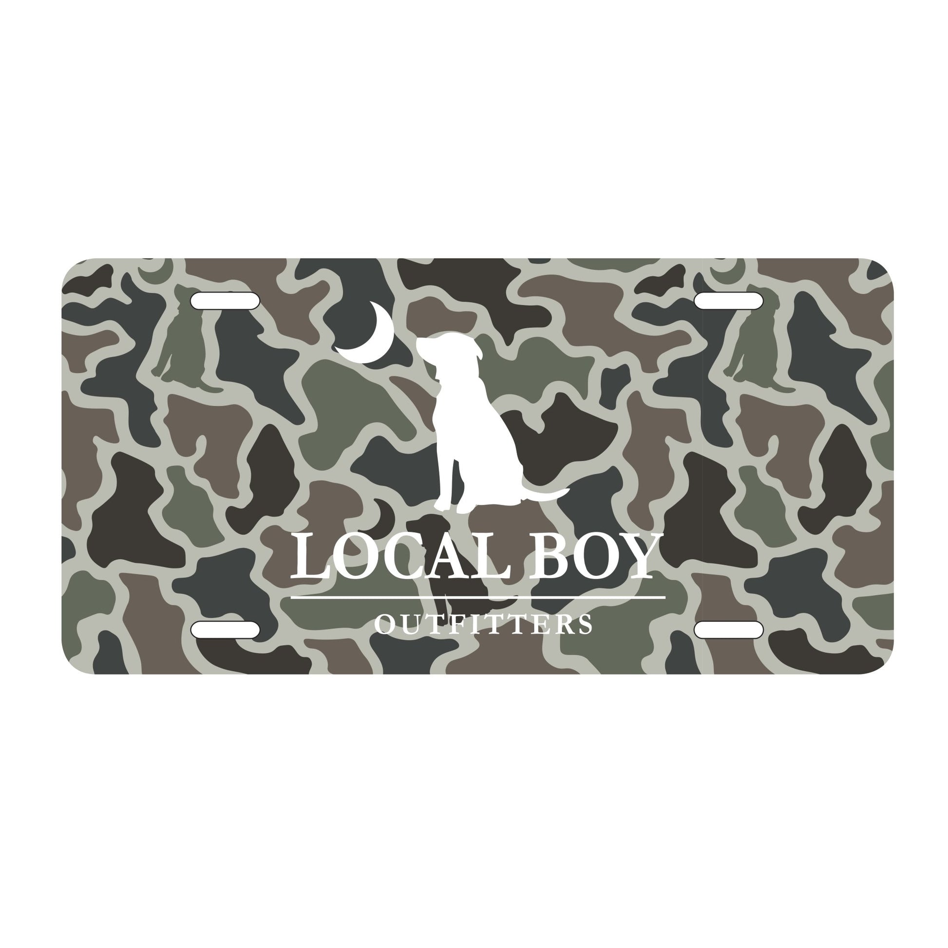 Local Boy License Plate - DMC - Mercantile213