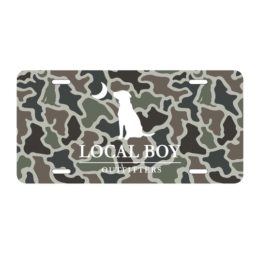 Local Boy License Plate - DMC - Mercantile213