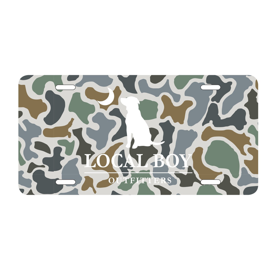 Local Boy License Plate - LCB - Mercantile213
