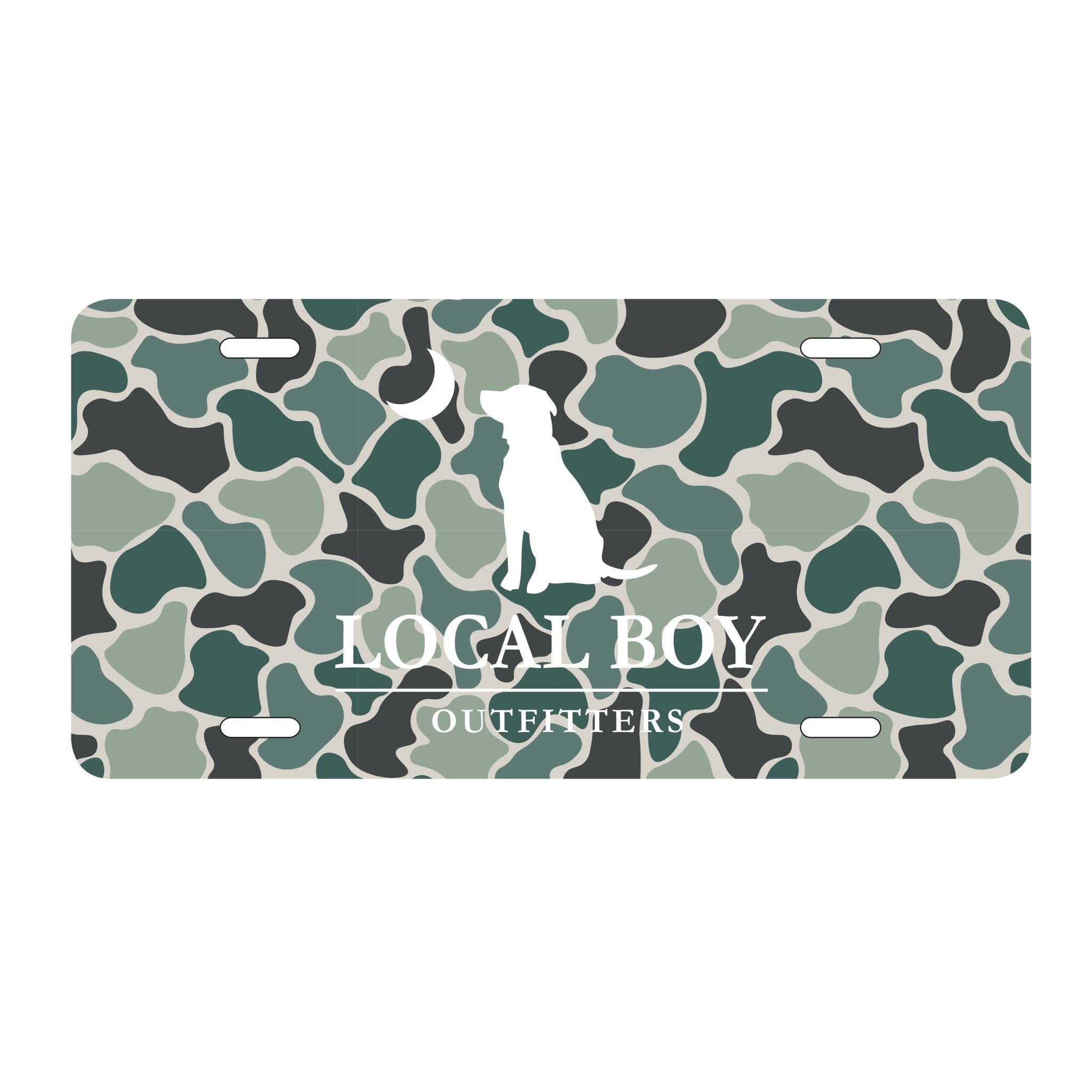 Local Boy License Plate - RVC - Mercantile213