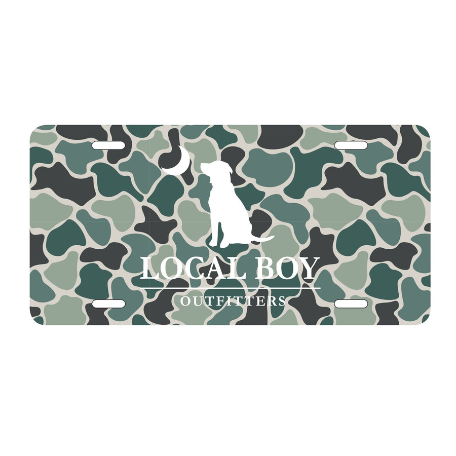 Local Boy License Plate - RVC - Mercantile213