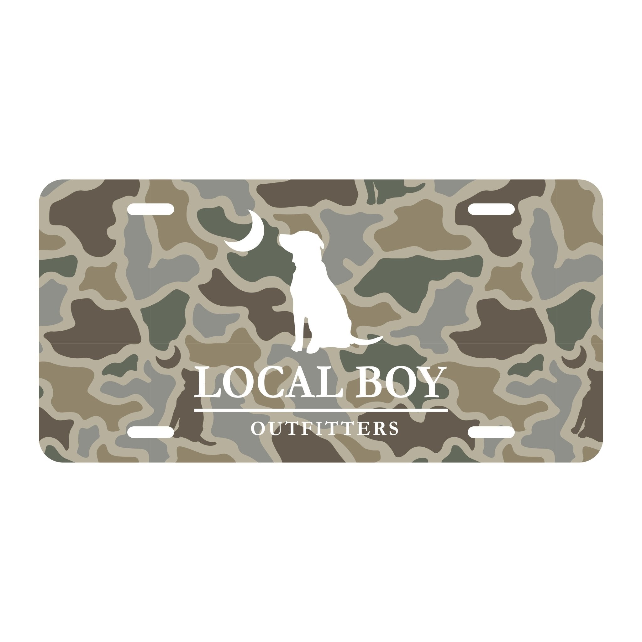 Local Boy License Plate - SDM - Mercantile213