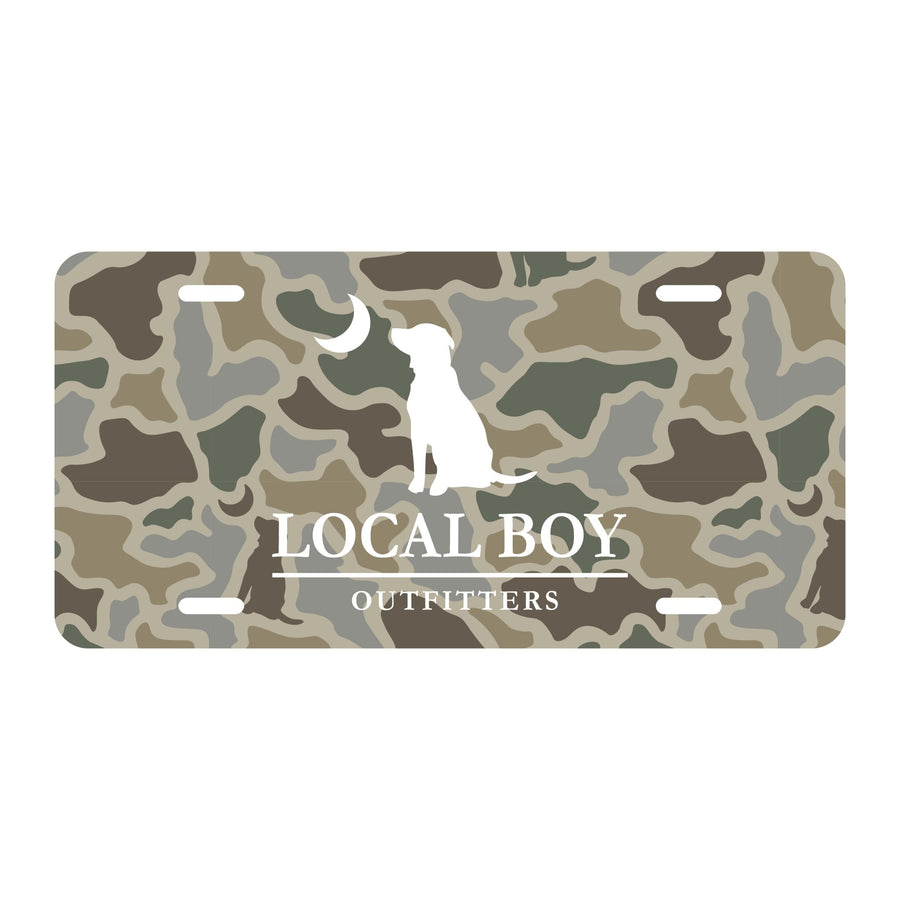 Local Boy License Plate - SDM - Mercantile213